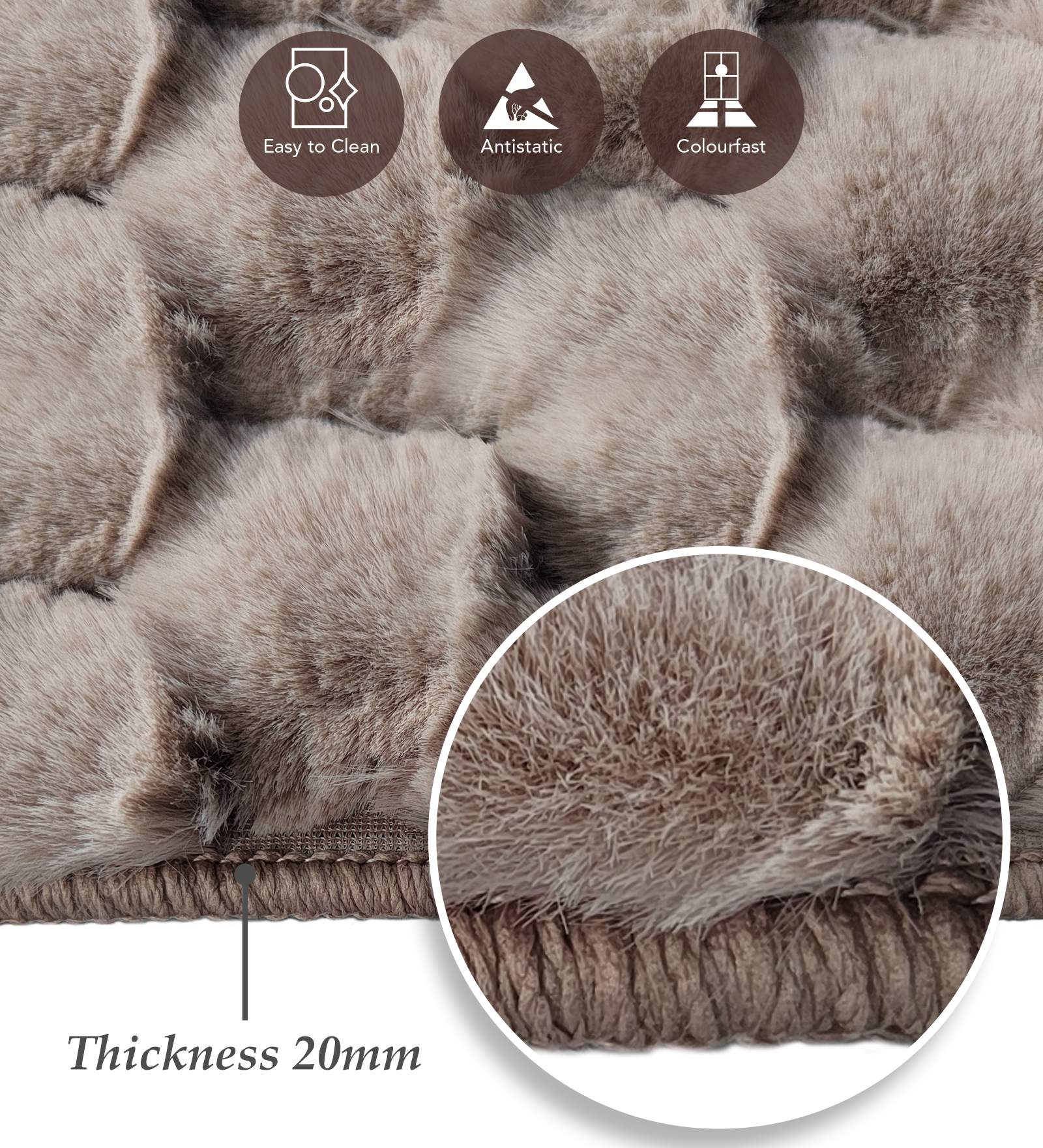 Muffin Solid Runner Beige