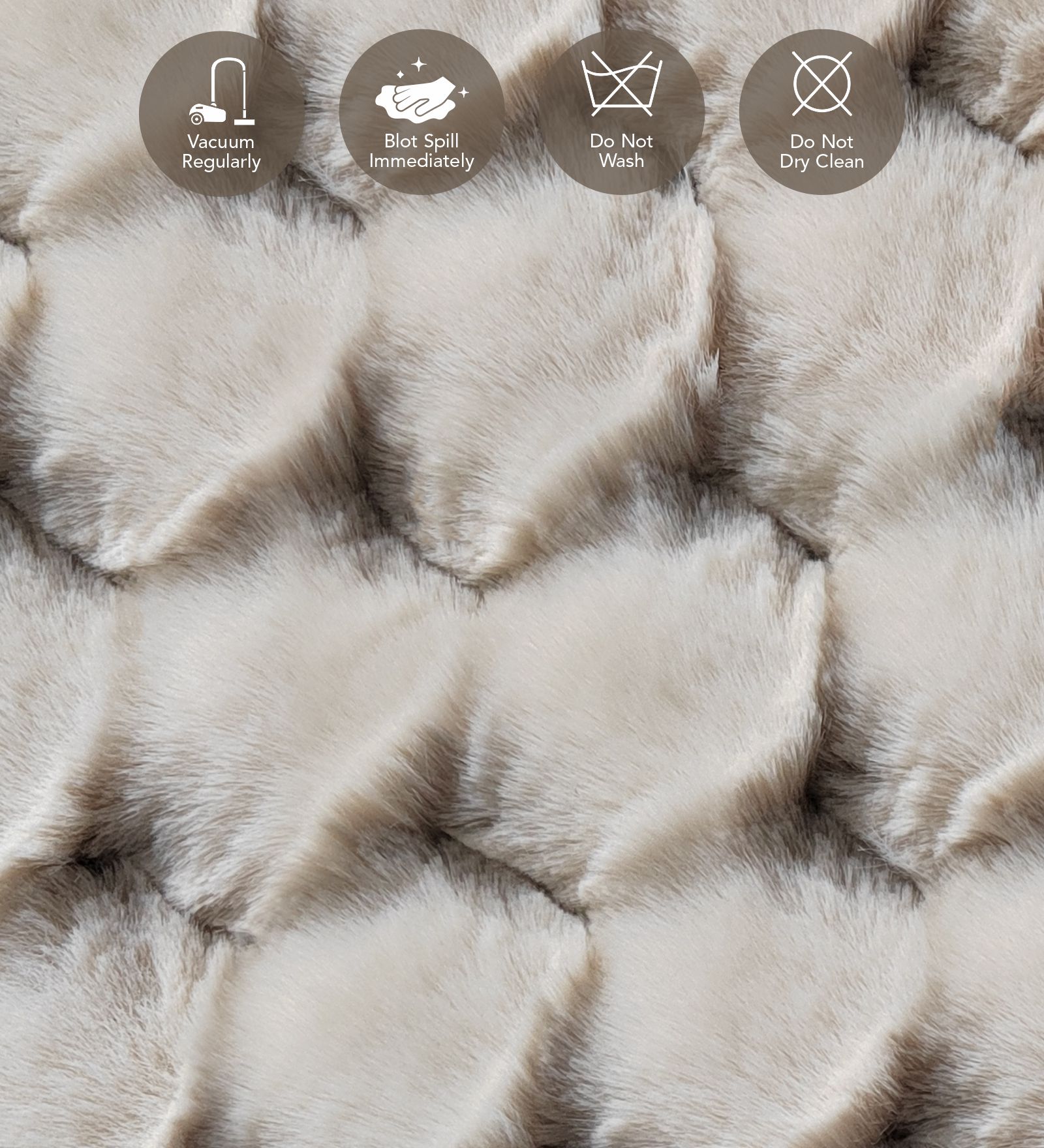 Muffin Solid Carpet Light Beige