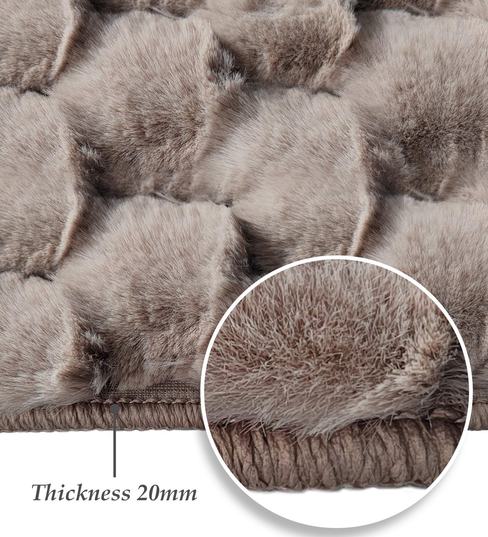 Muffin Solid Carpet Beige