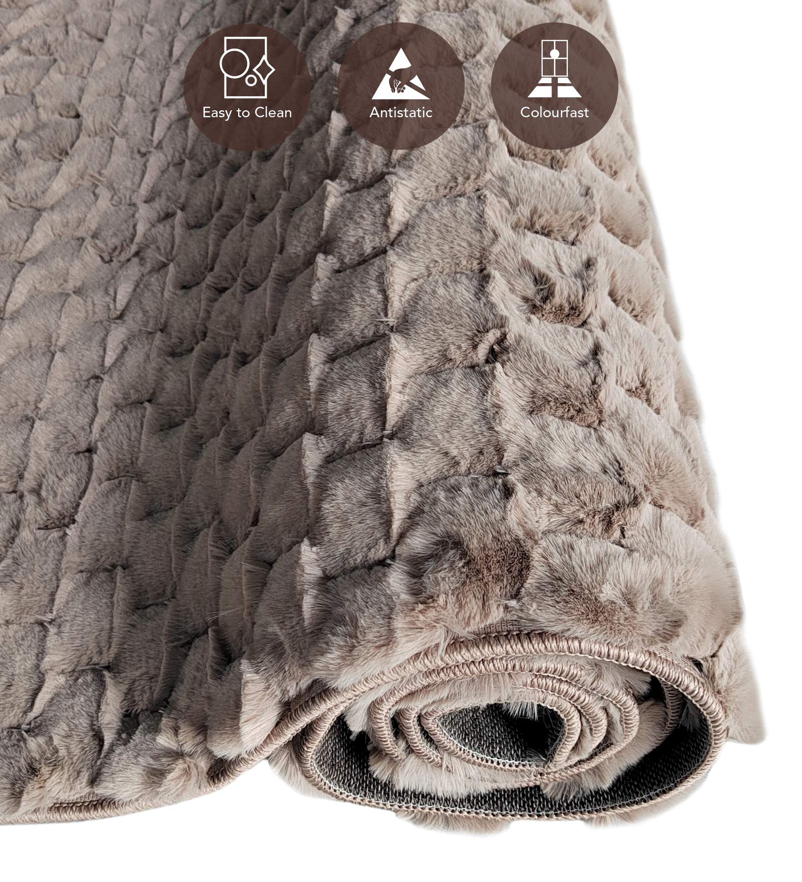 Muffin Solid Carpet Beige