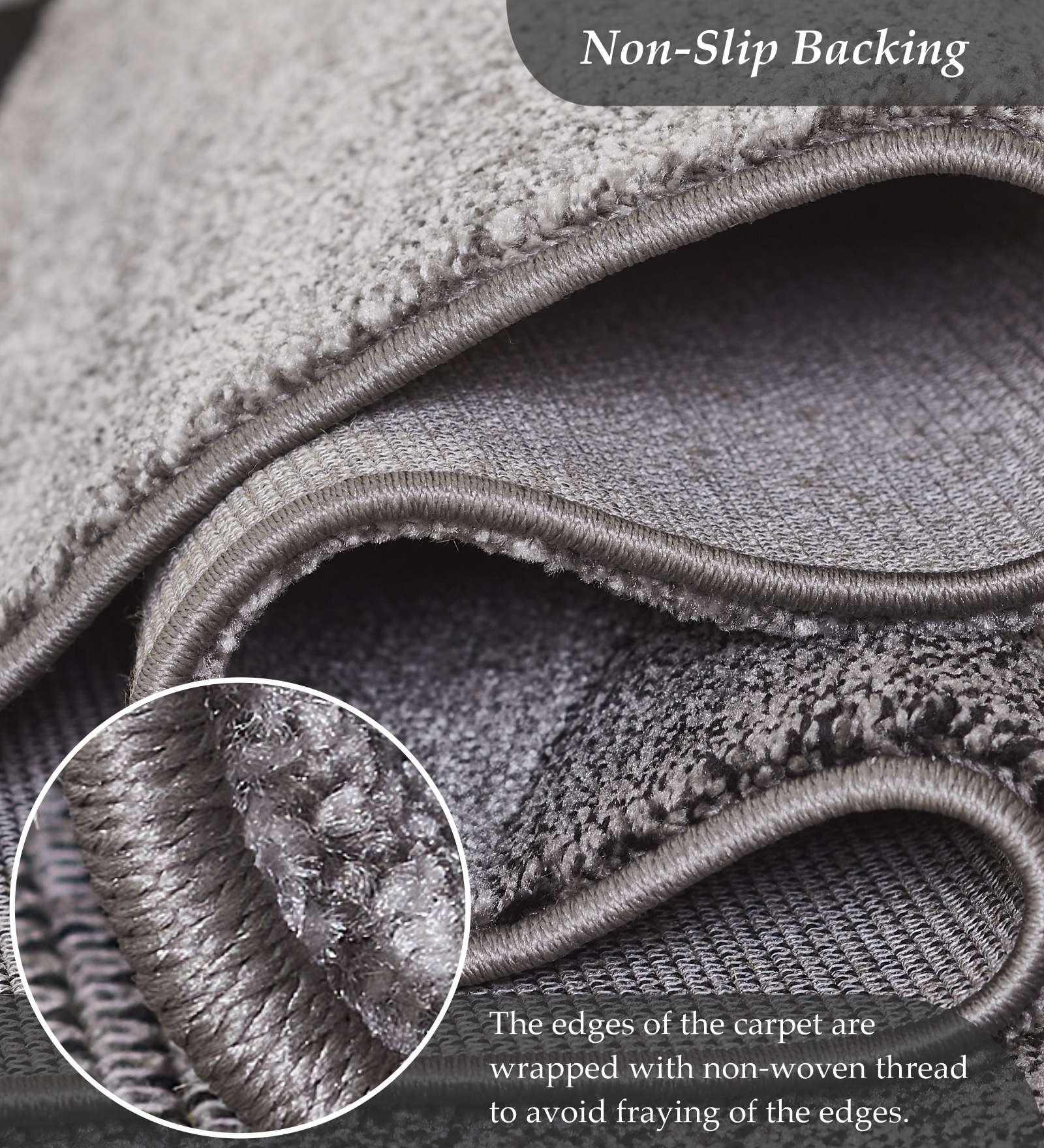 Diamond Geometric Machine Made Carpet Charcoal and Grey