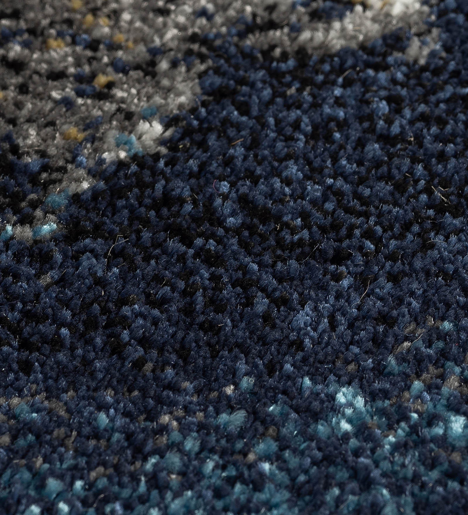 Diamond Abstract Machine Made Carpet Blue