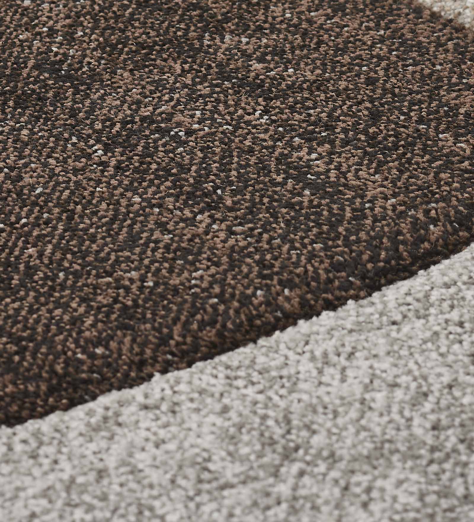 Diamond Geometric Machine Made Carpet D.Brown and L.Brown