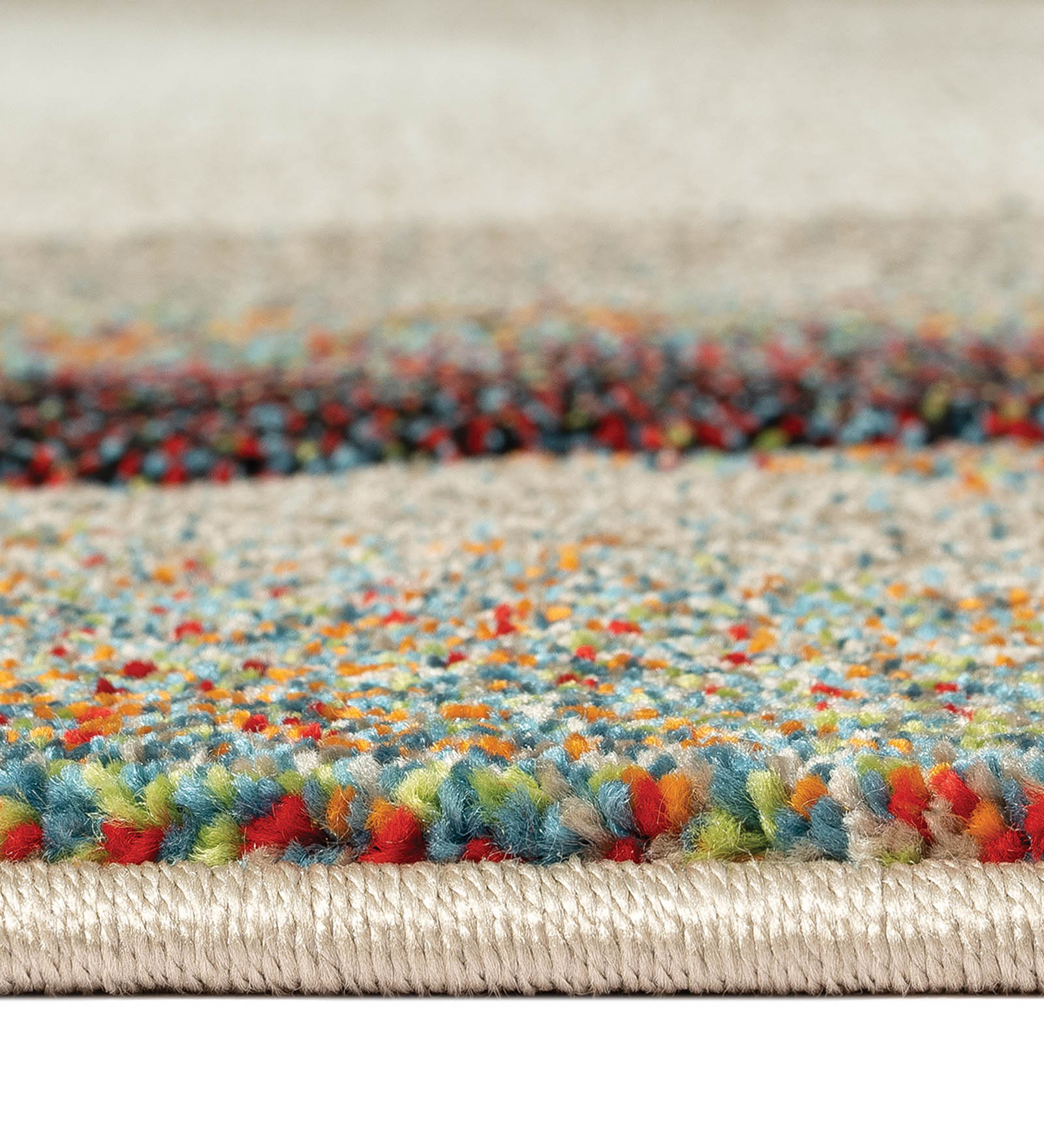 Diamond Abstract Machine Made Carpet Brown Beige