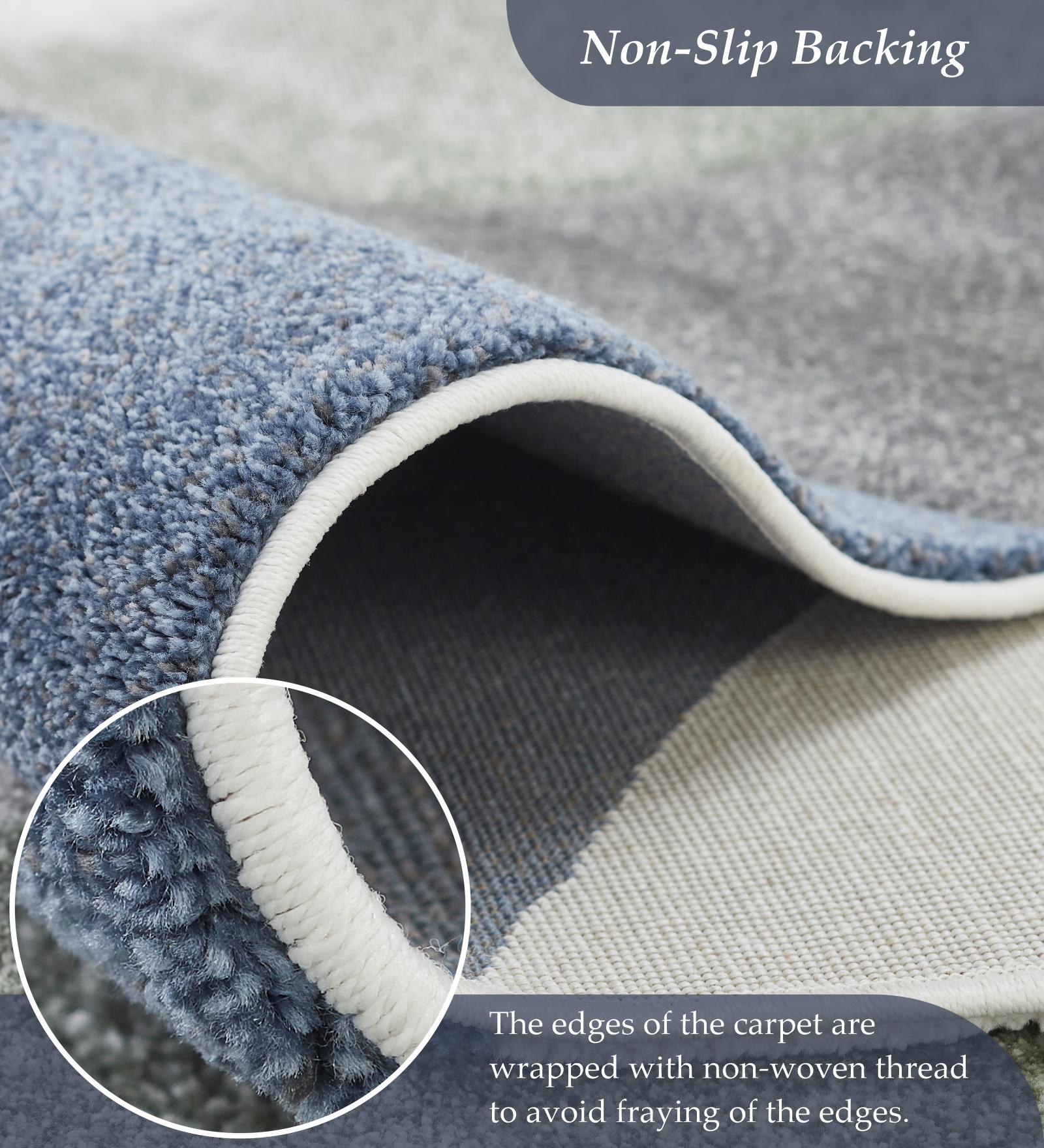 Diamond Polypropylene Abstract Runner Olive and Cream