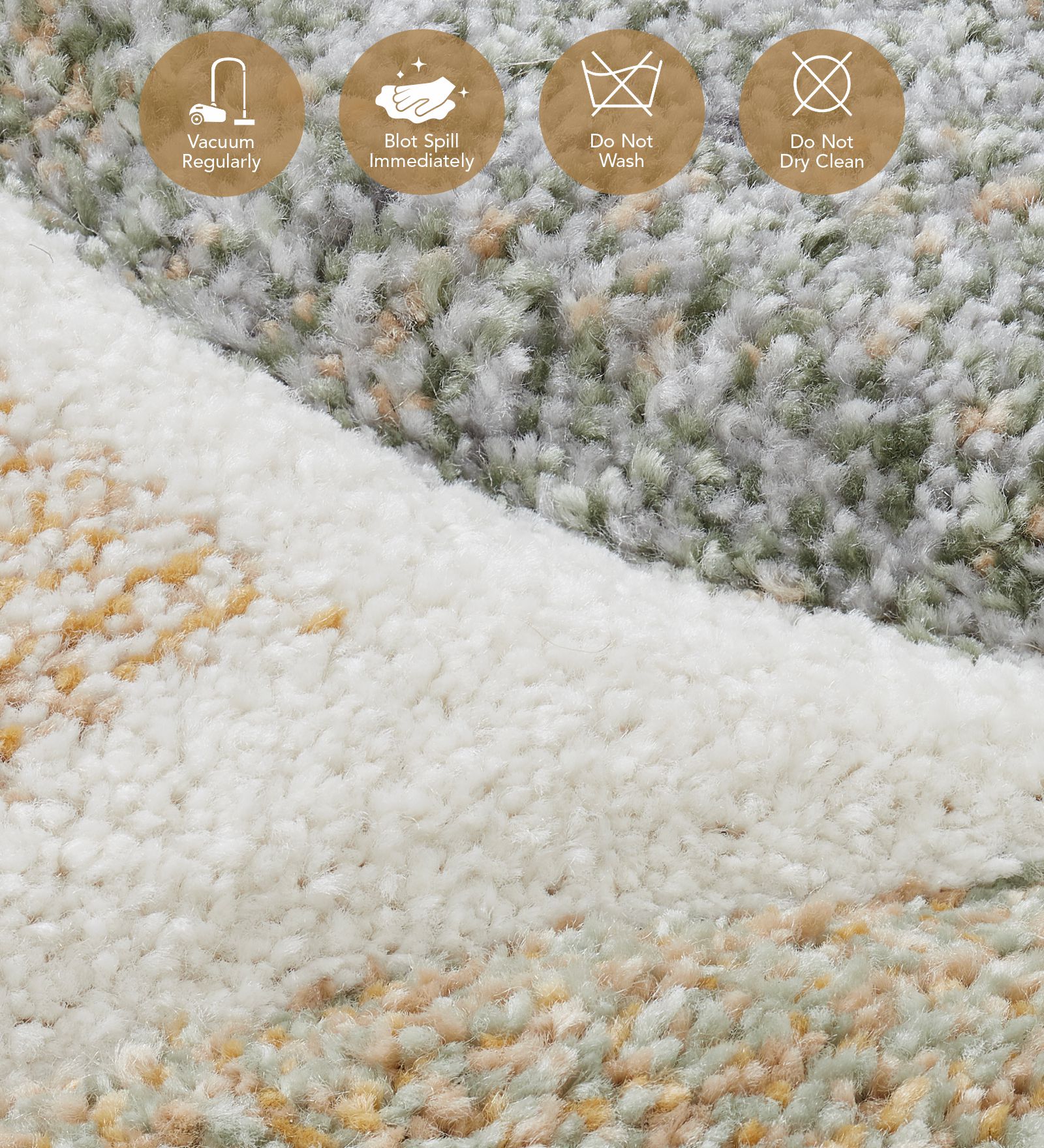 Diamond Polypropylene Abstract Carpet Multi