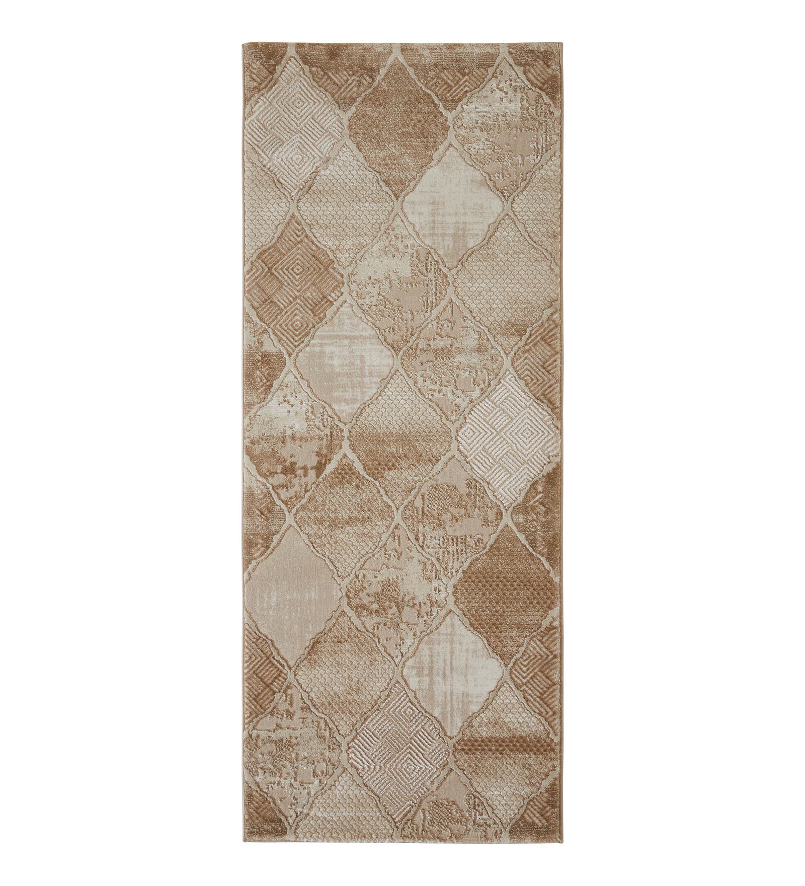 Seher Moroccan Bedside Runner D Beige