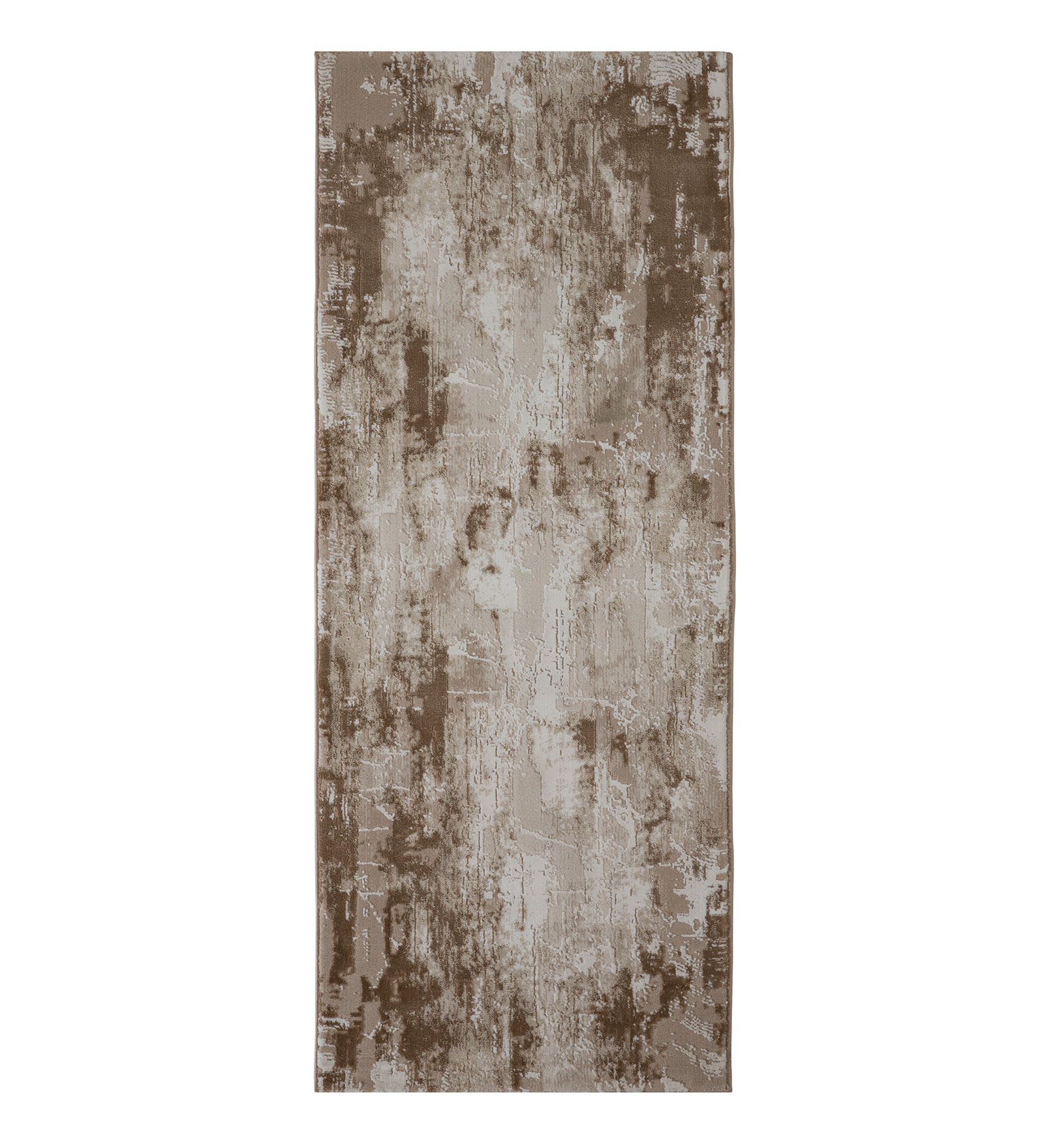 Seher Abstract Bedside Runner Beige