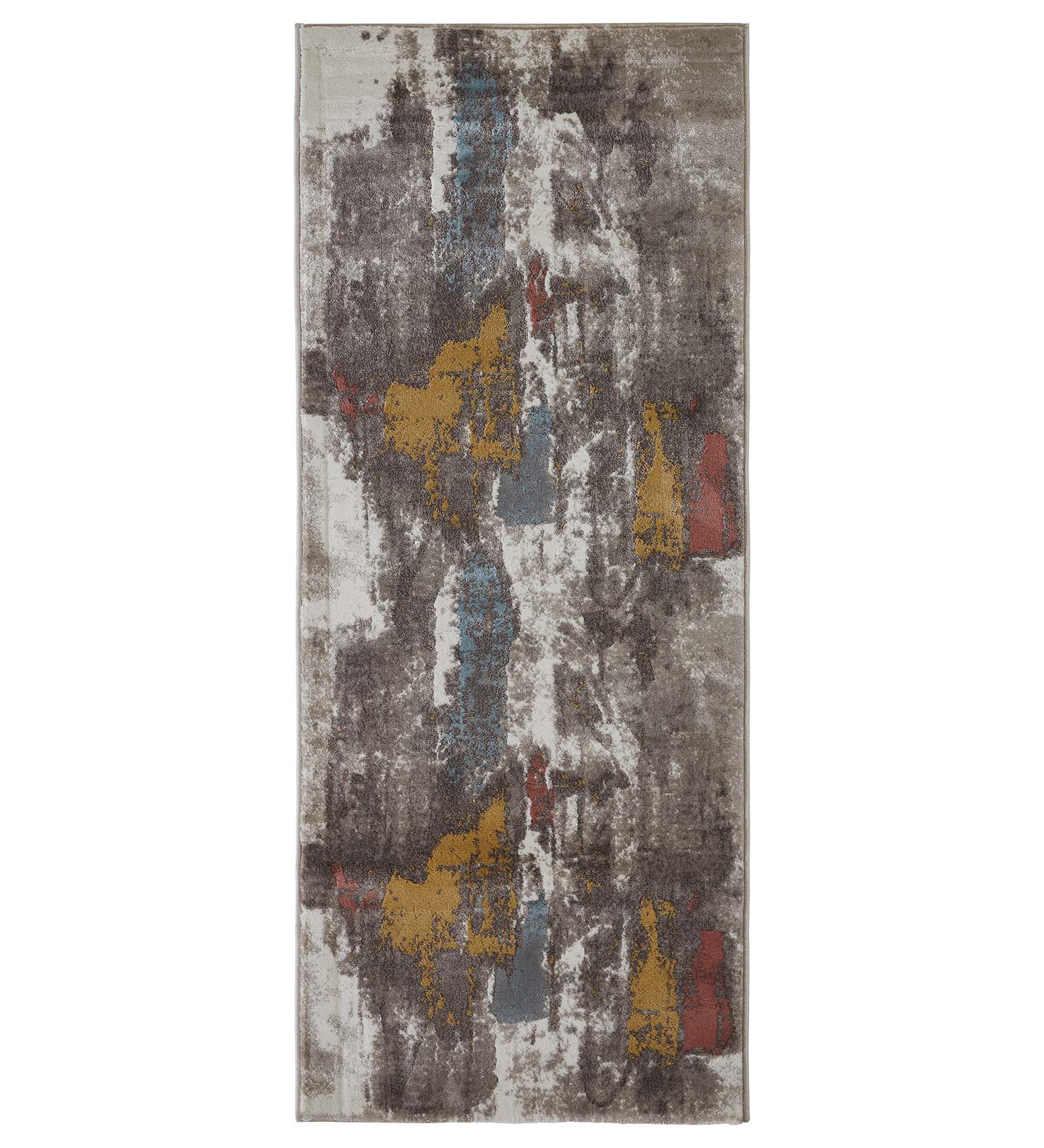 Flamme Polypropylene Abstract Runner Multi