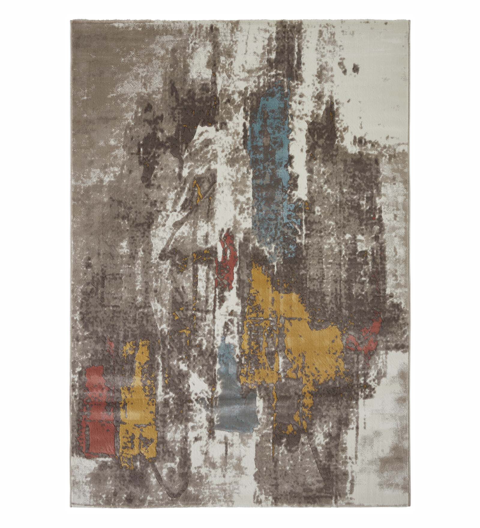 Flamme Polypropylene Abstract Carpet Multi