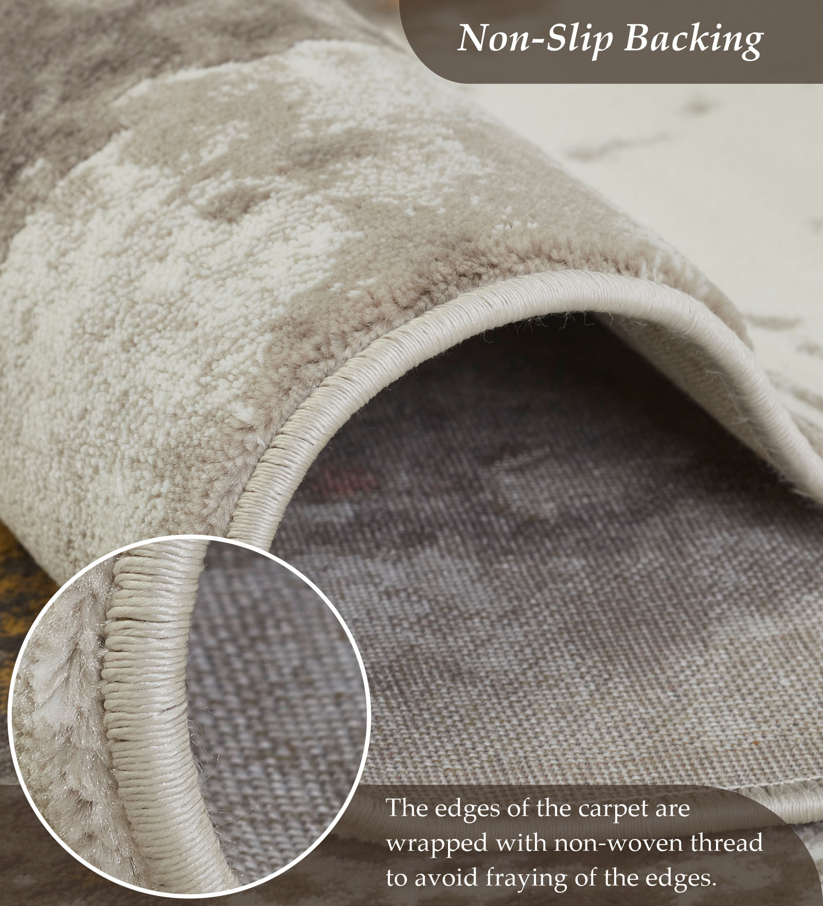 Flamme Polypropylene Abstract Carpet Multi