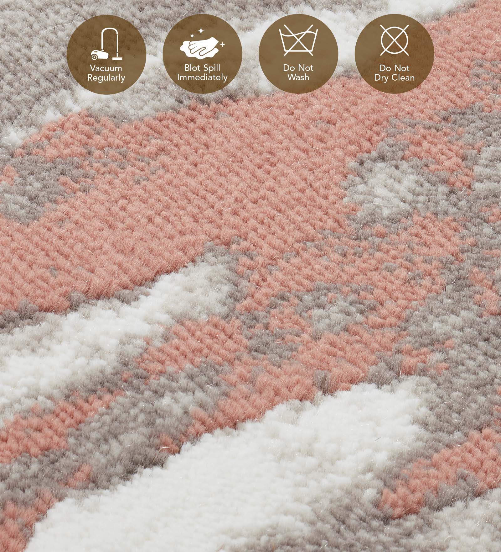 Flamme Polypropylene Abstract Carpet Multi