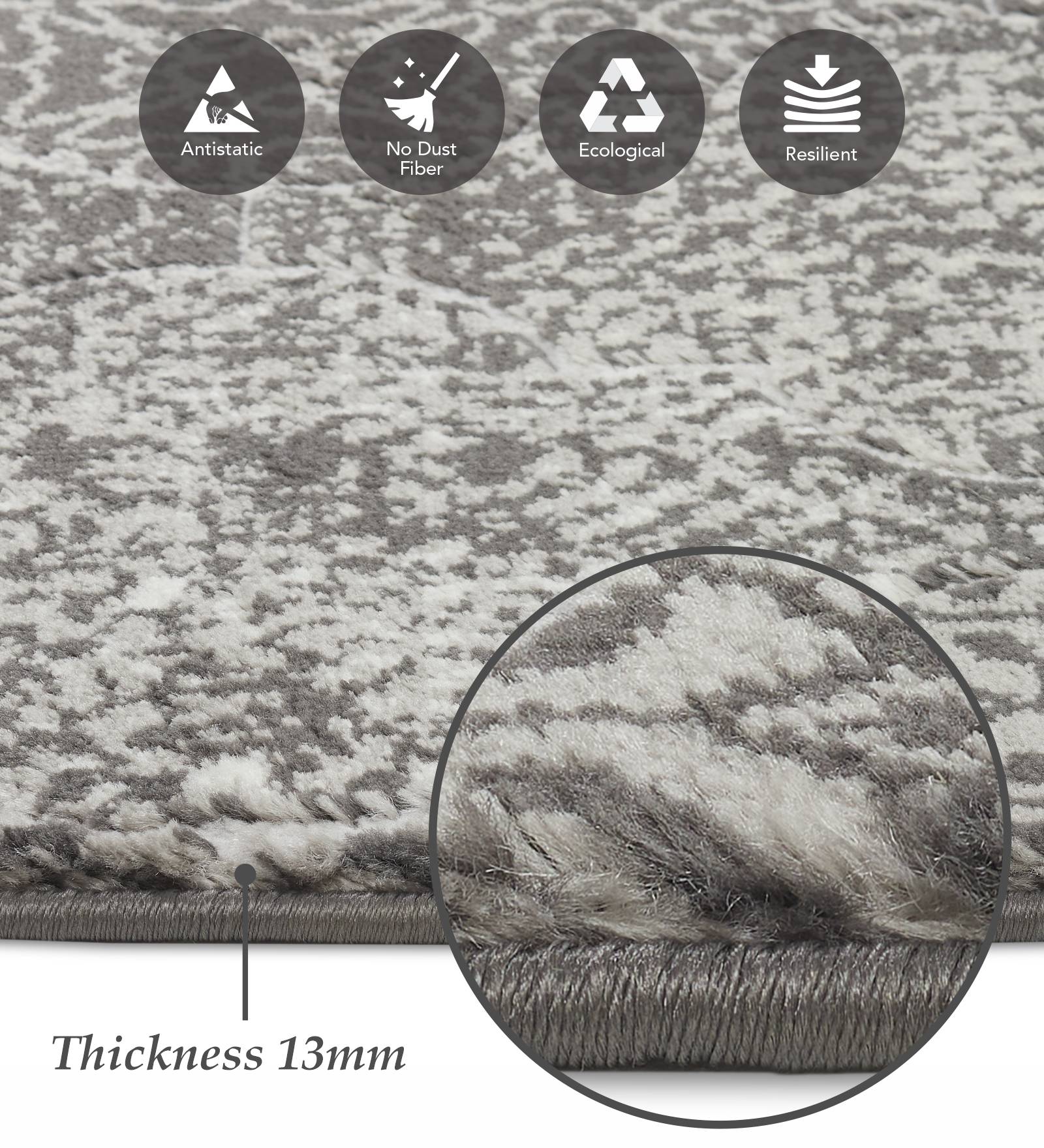Genious Machine Made Runner Grey