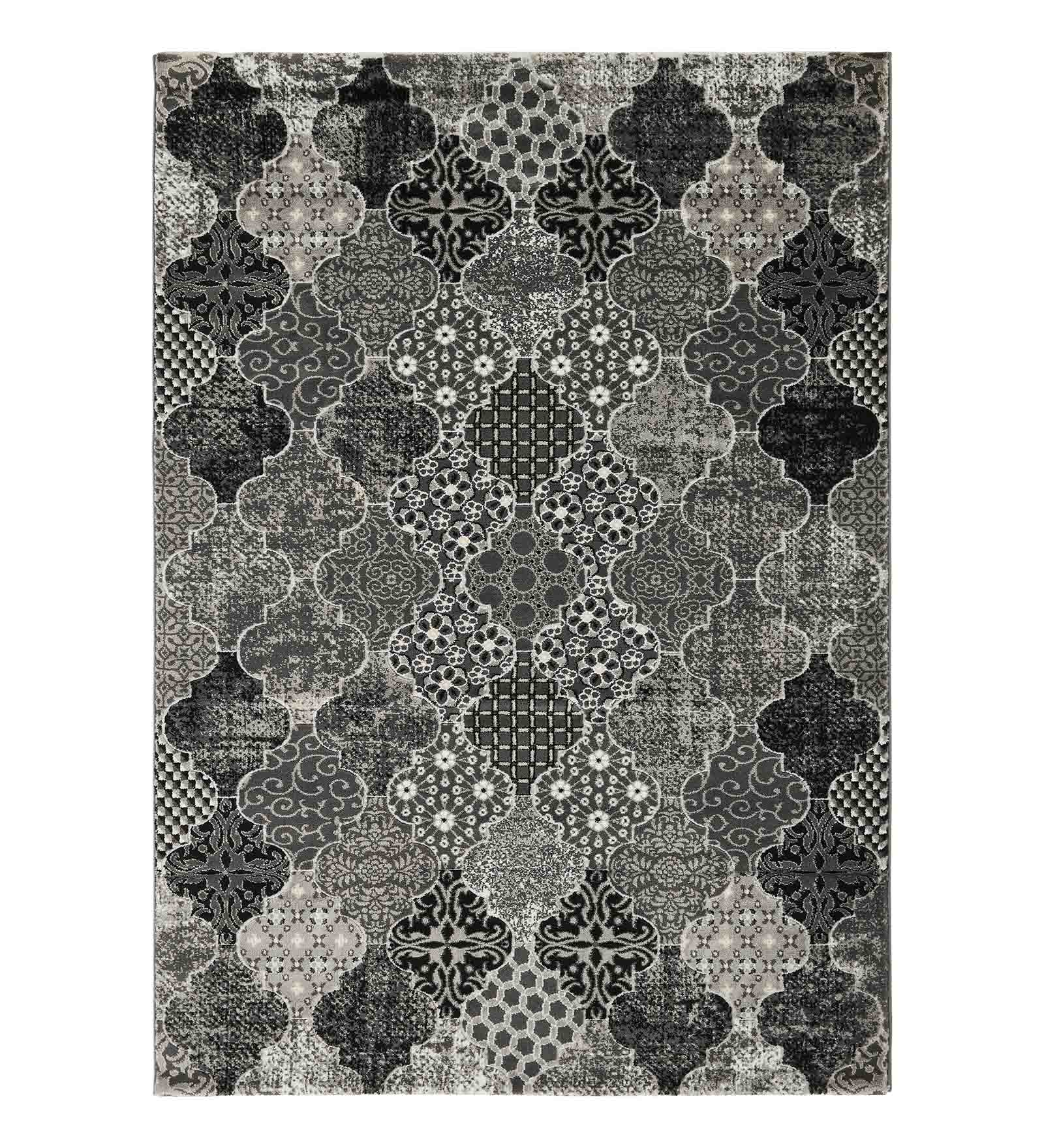 Genious Machine Made Carpet Grey