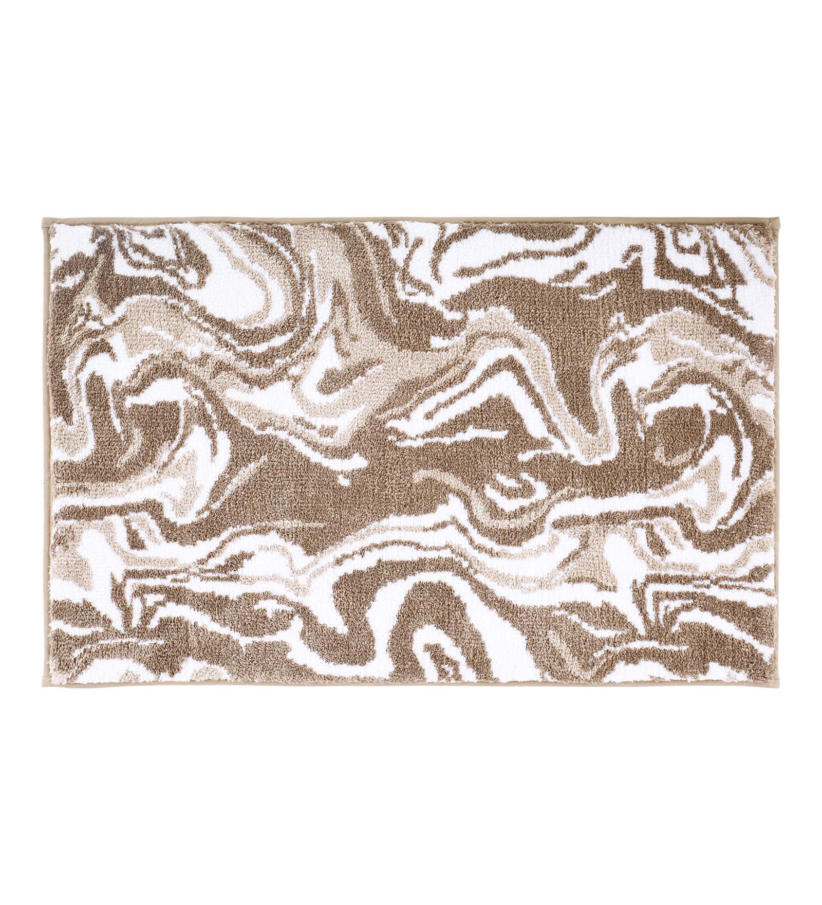 Onyx Anti-skid Super Soft Bath Mat Beige