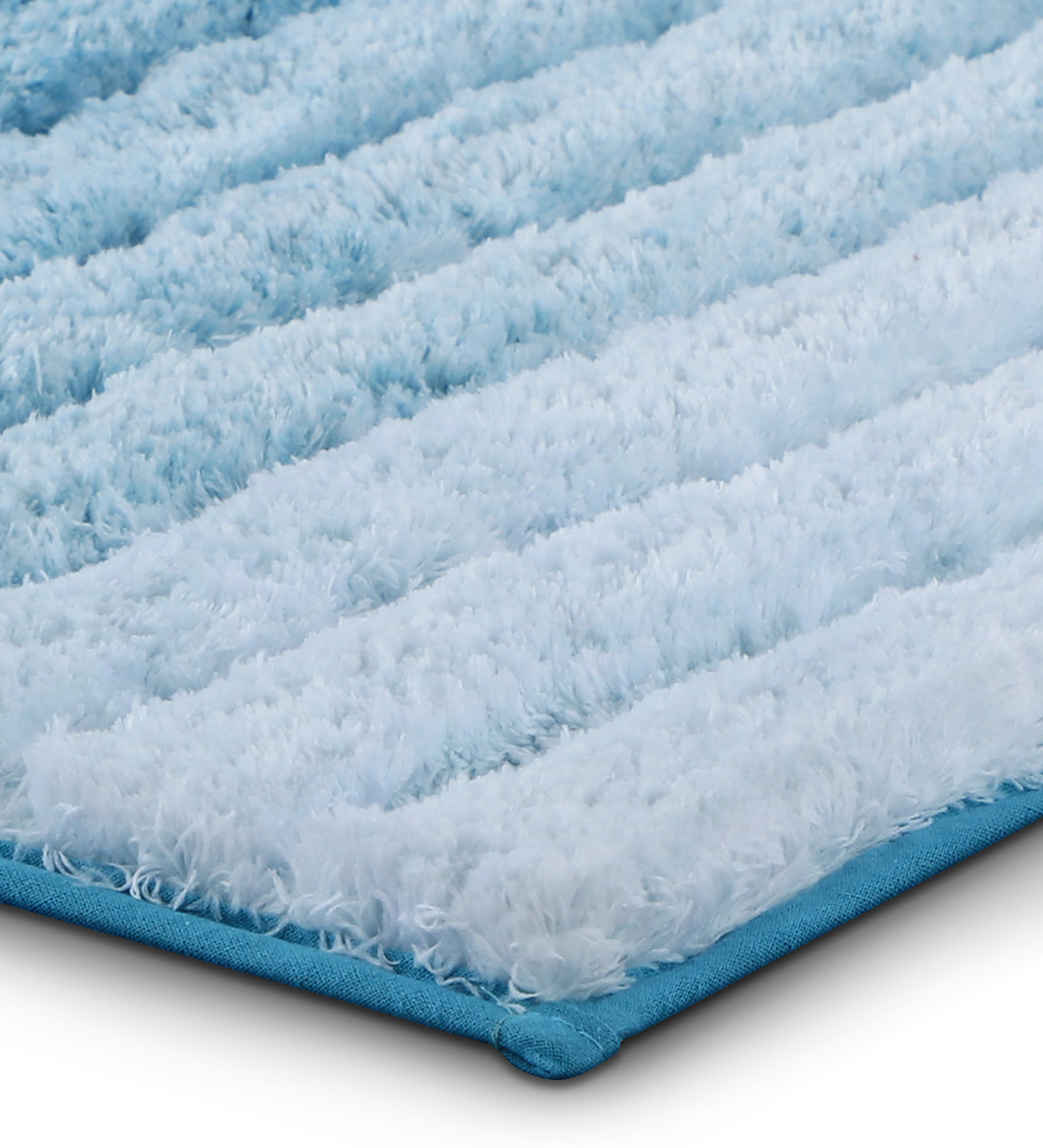 Hermosa Quick Dry Anti Skid Bath Mat Navy