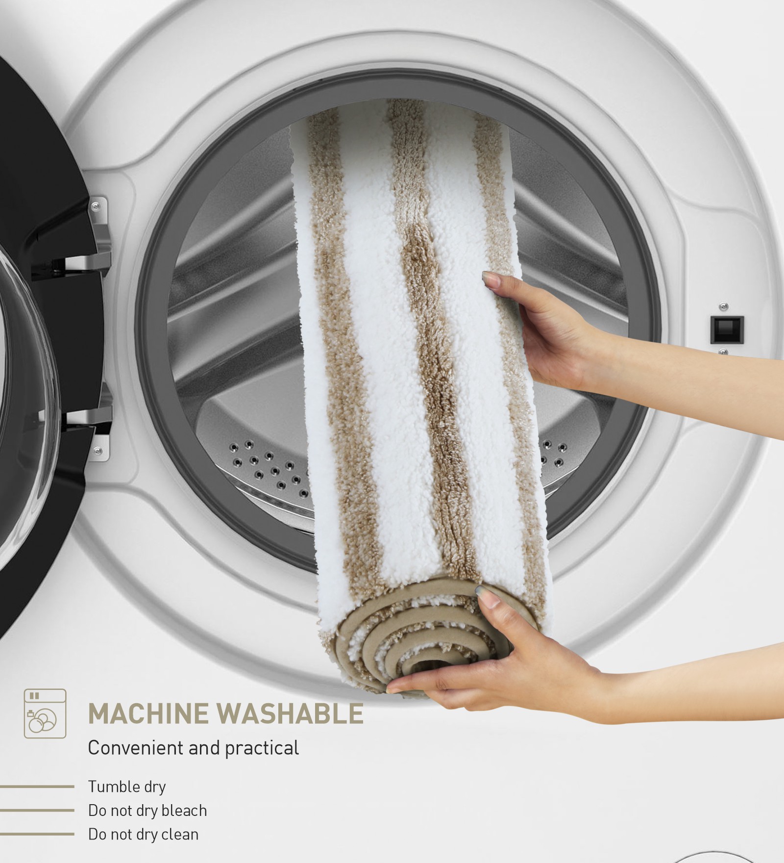 Florence Quick Dry Super soft Bath Mat Camel