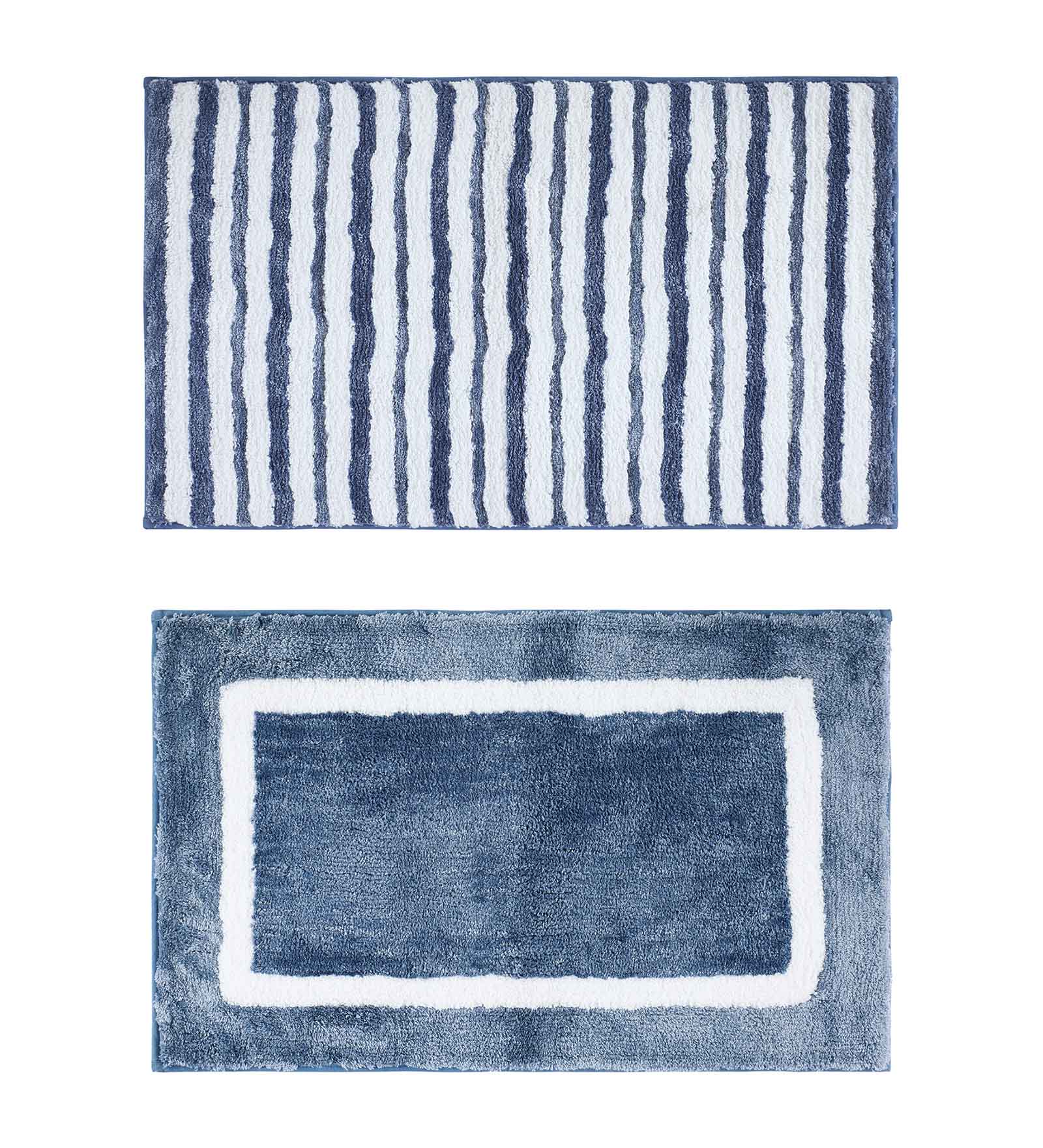 Florence Quick Dry Super soft Bath Mat Blue