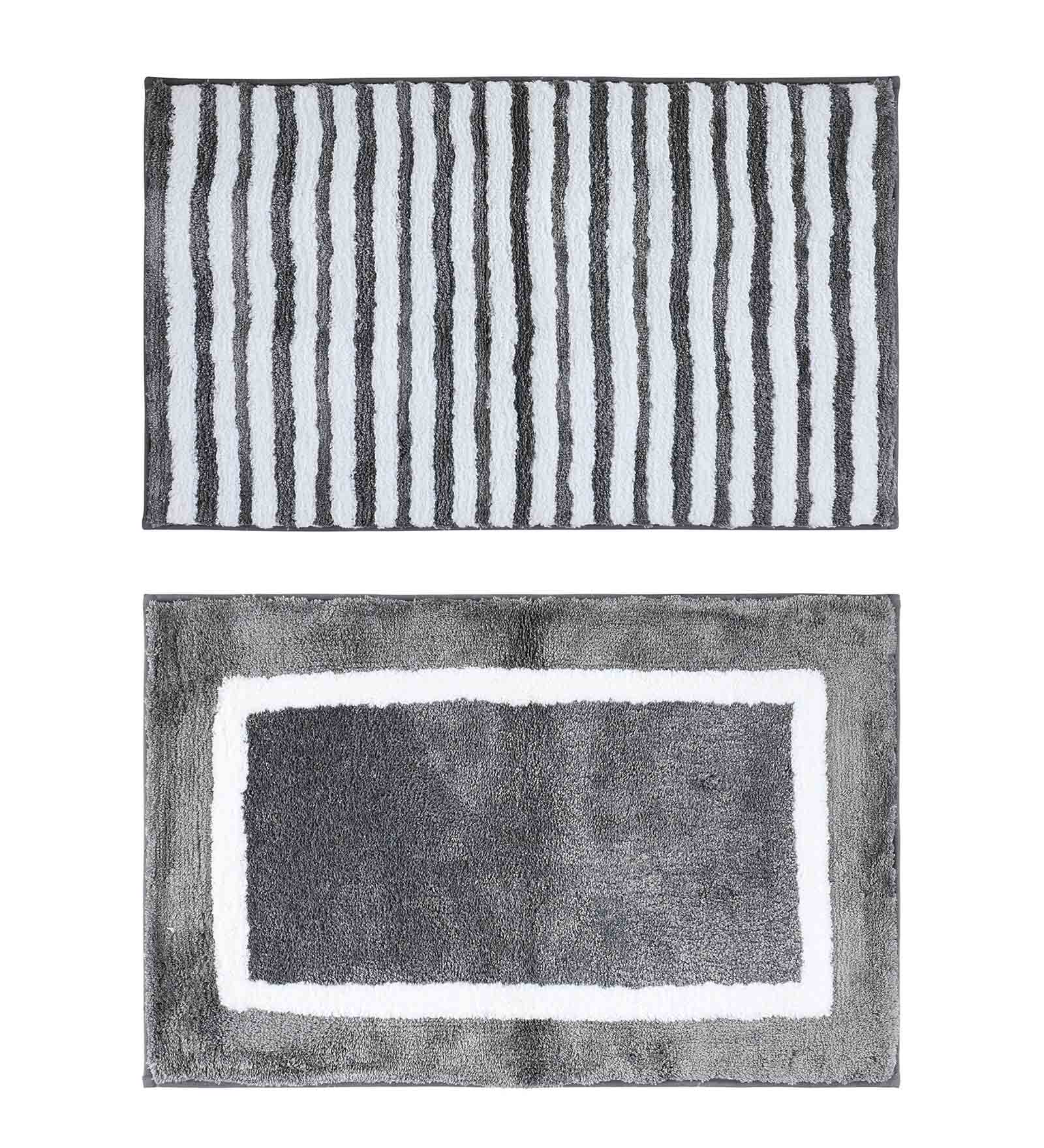 Florence Quick Dry Super soft Bath Mat Grey