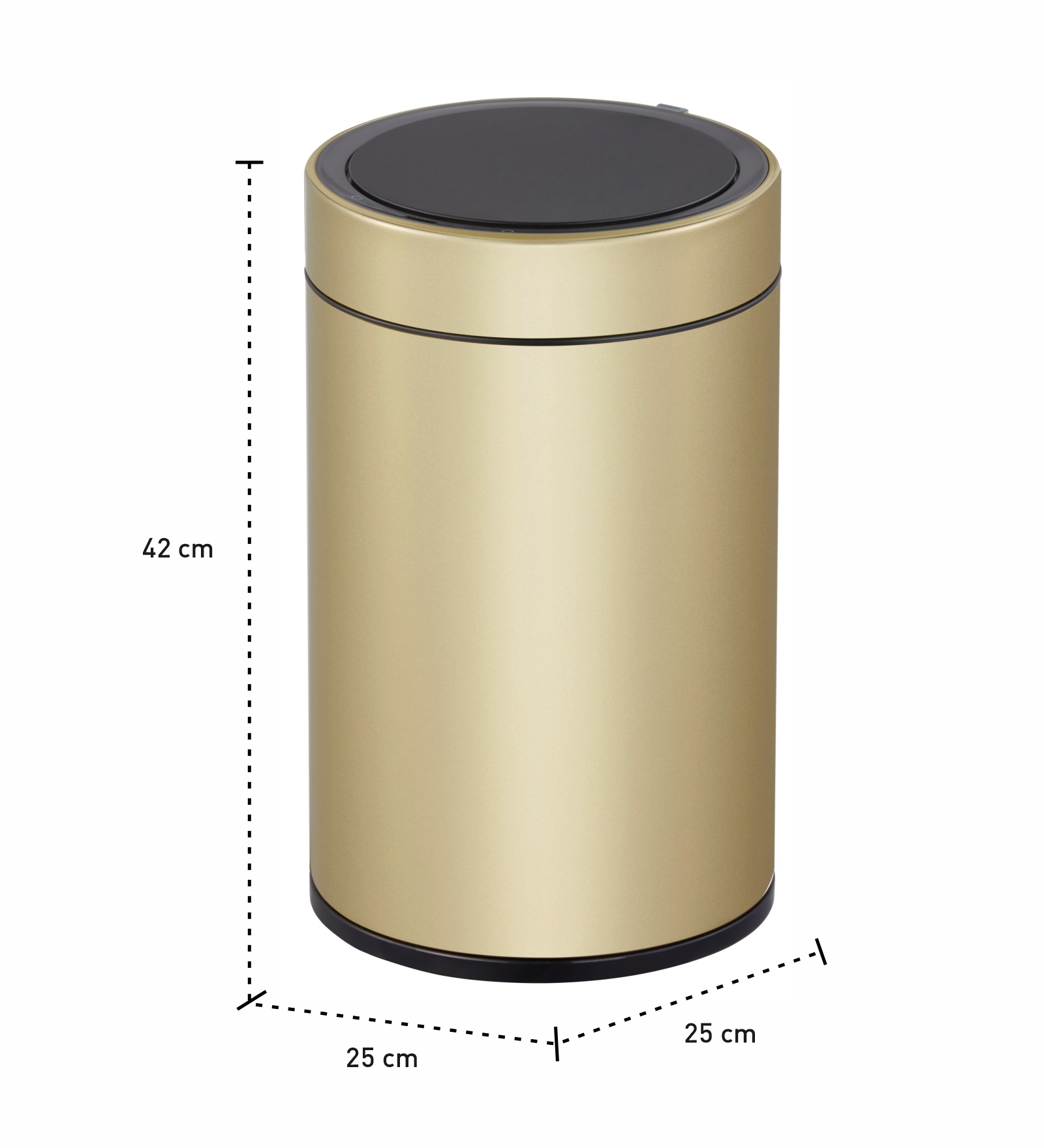 Eko 9286R DOCOMO Smart Sensor Bin Champagne Gold