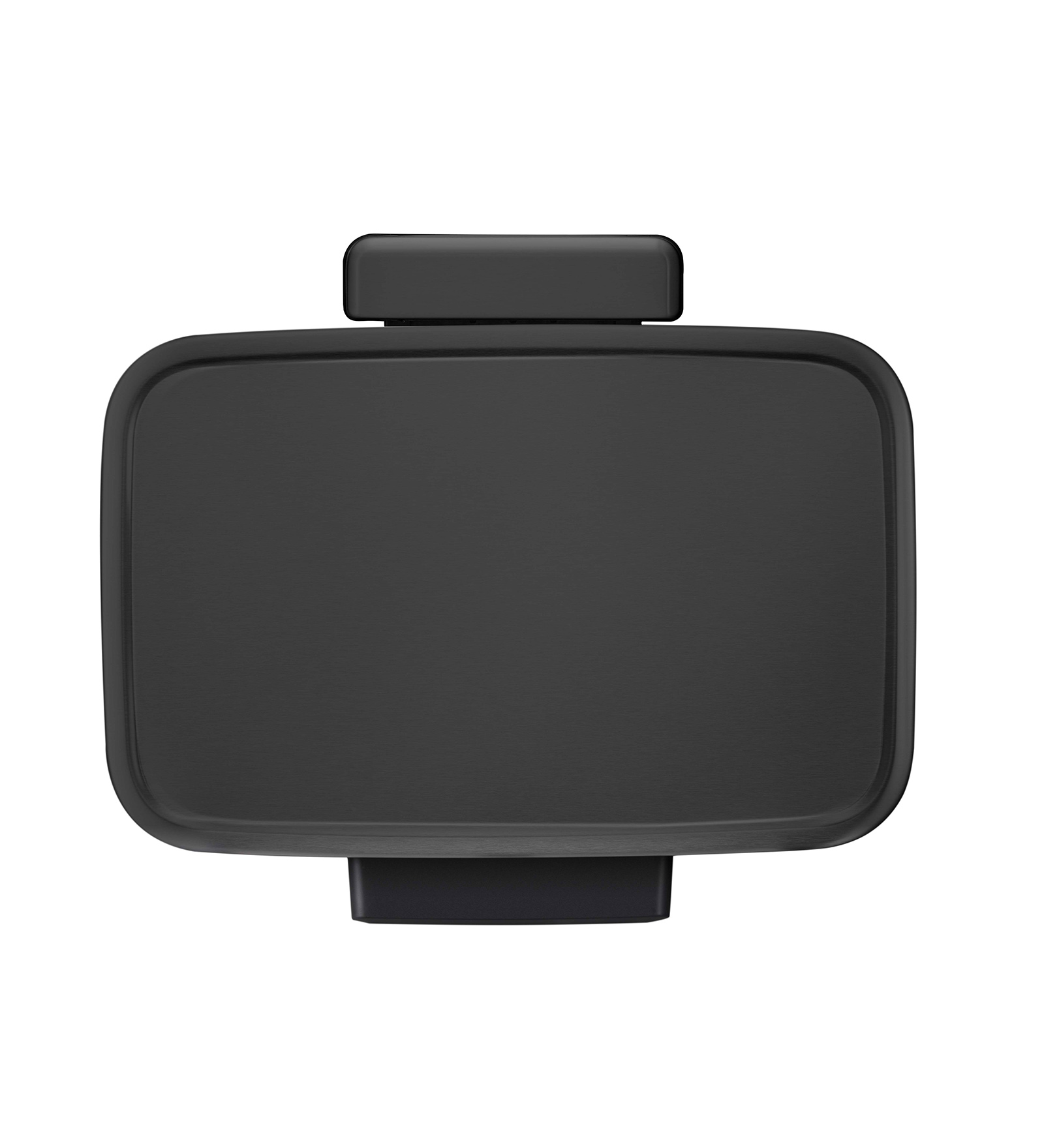 Eko 9361 Madison Fingerprint Resistant Step Bin Black Steel
