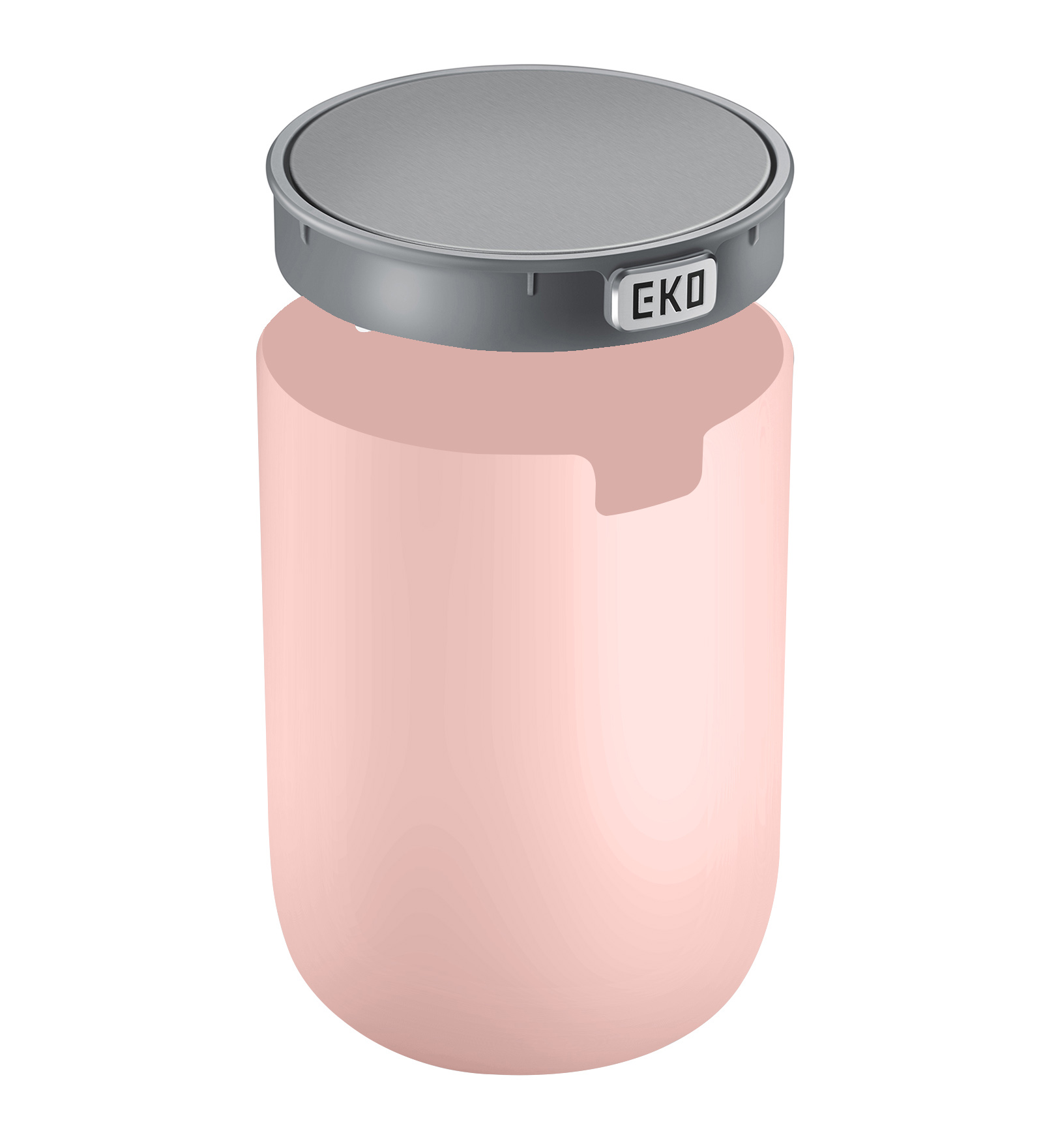 Eko 9206 Fandy Fingerprint Resistant Table Bin Pink