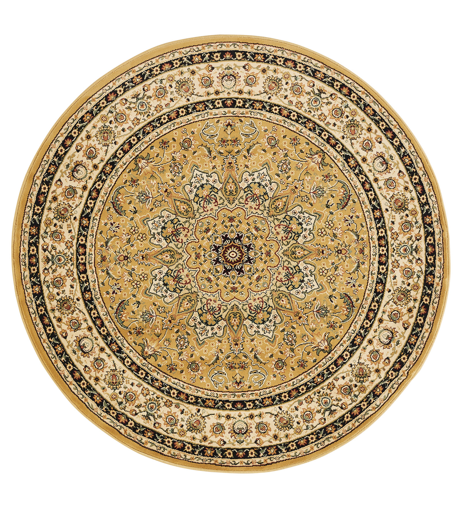 Esfahan Classical Machine Made Carpet D Beige