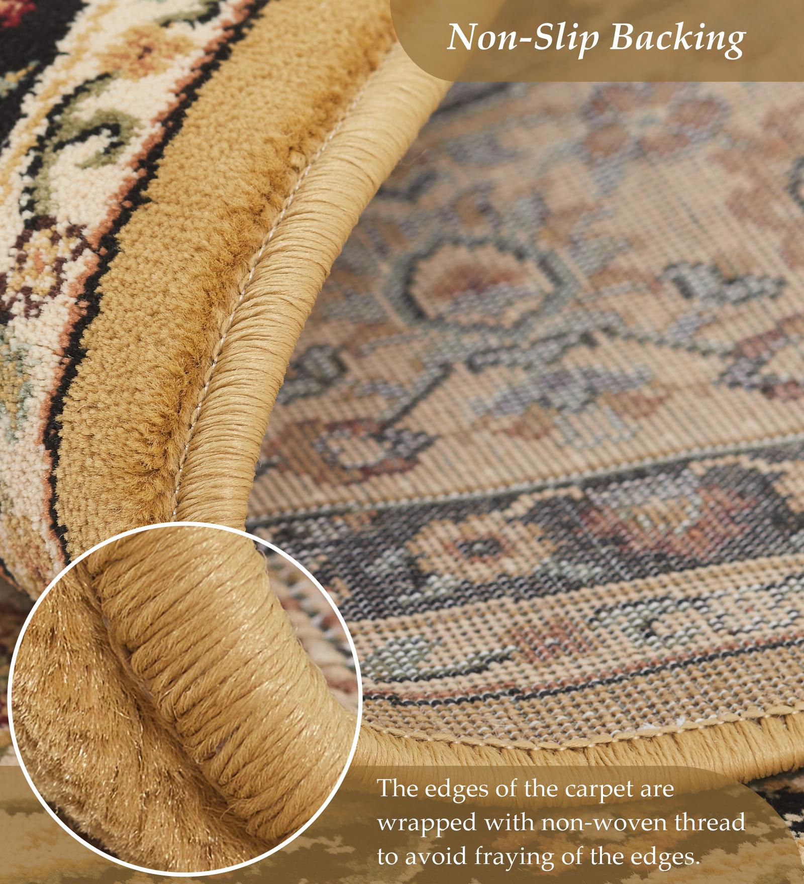 Esfahan Classical Machine Made Carpet D Beige