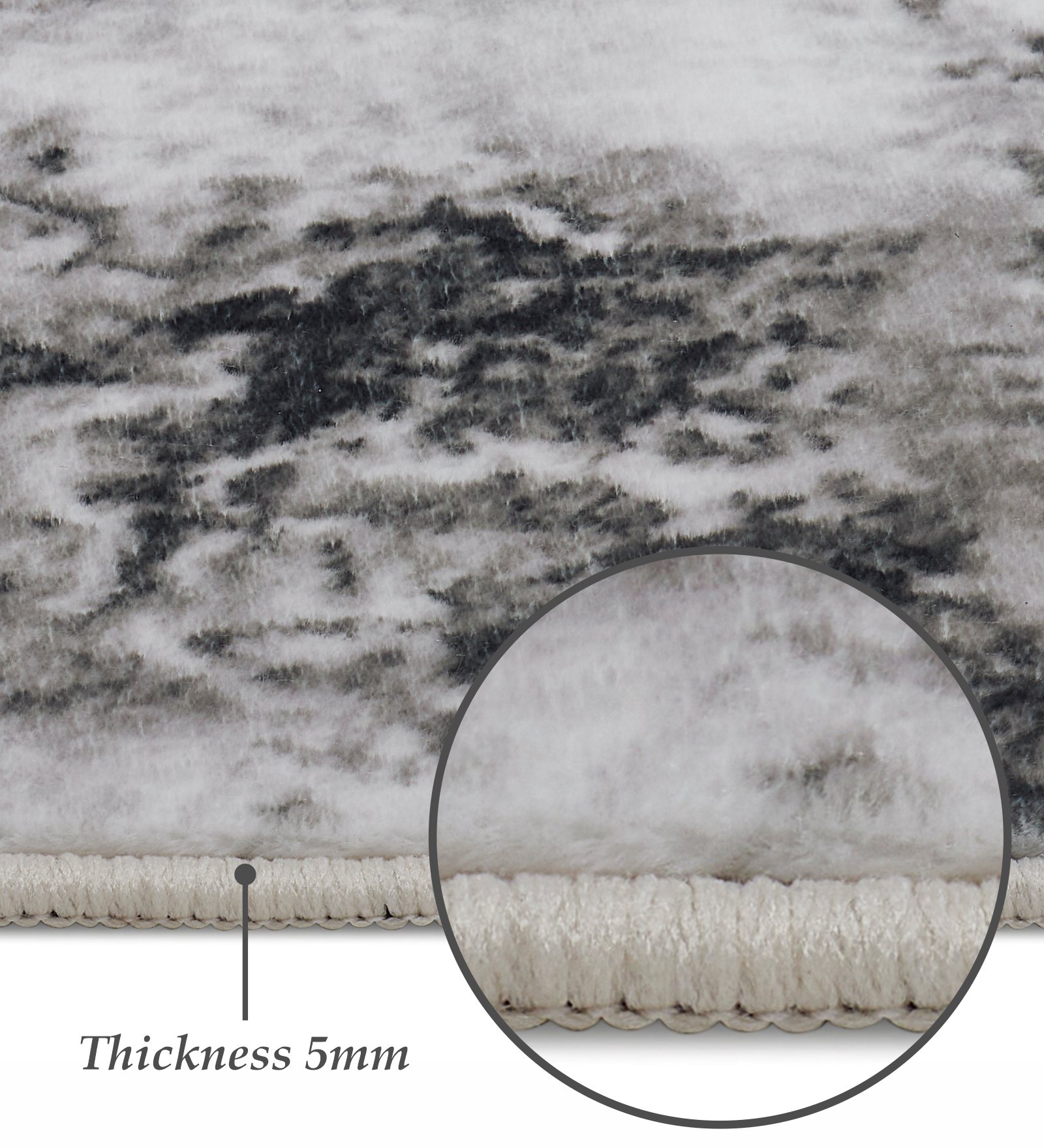 Jura Abstract Carpet Blue