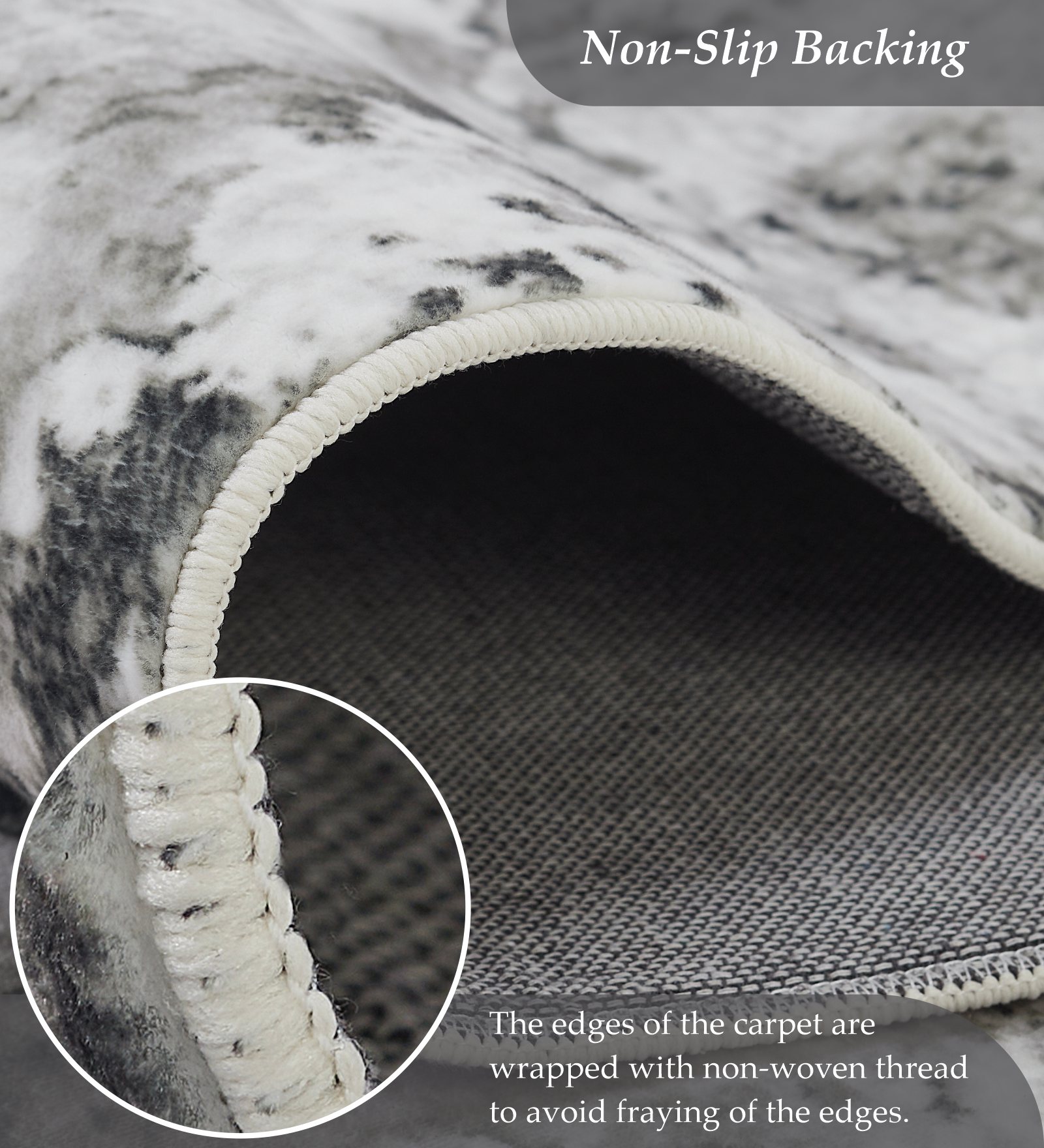 Jura Abstract Carpet Blue