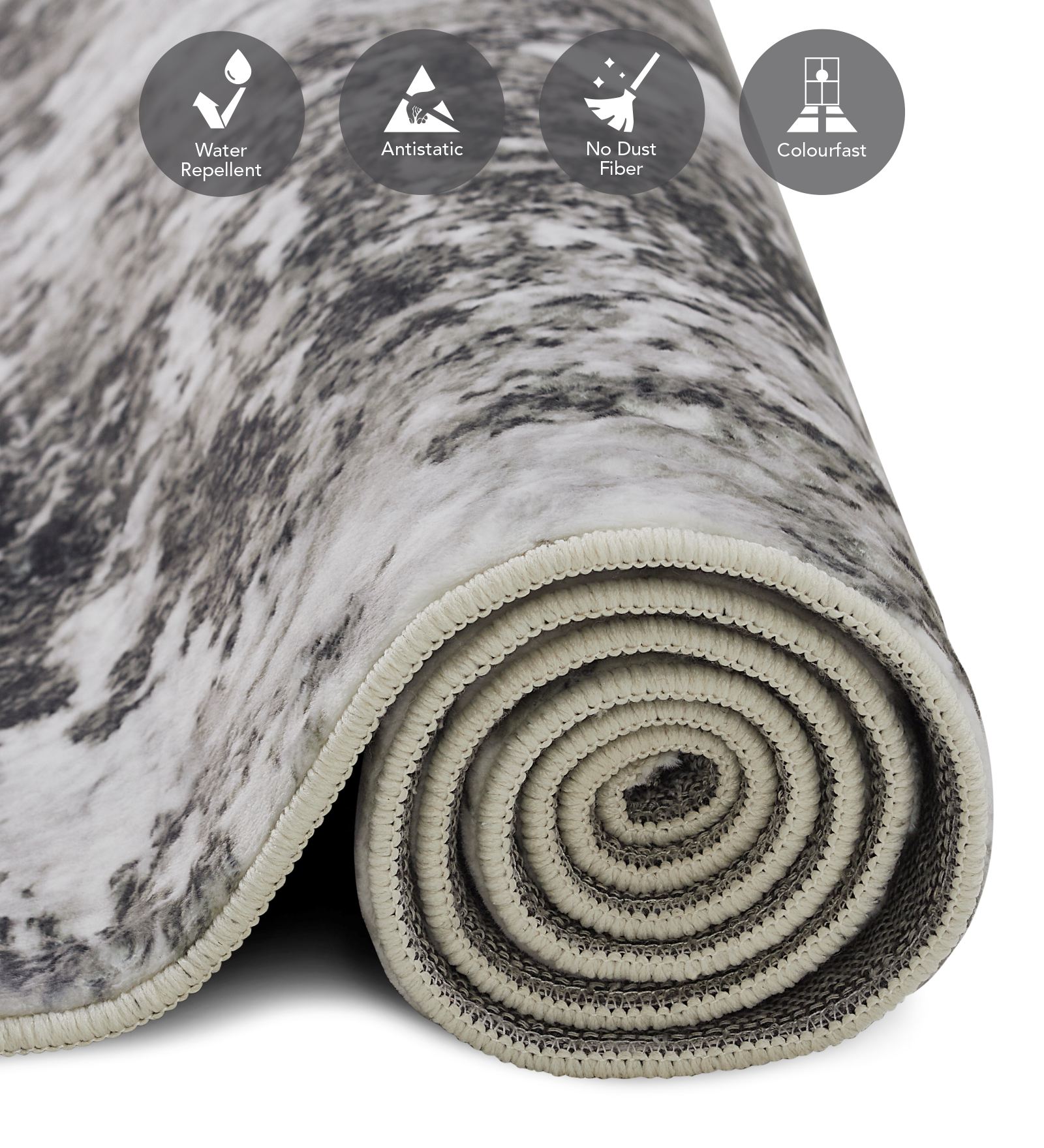 Jura Abstract Carpet Blue