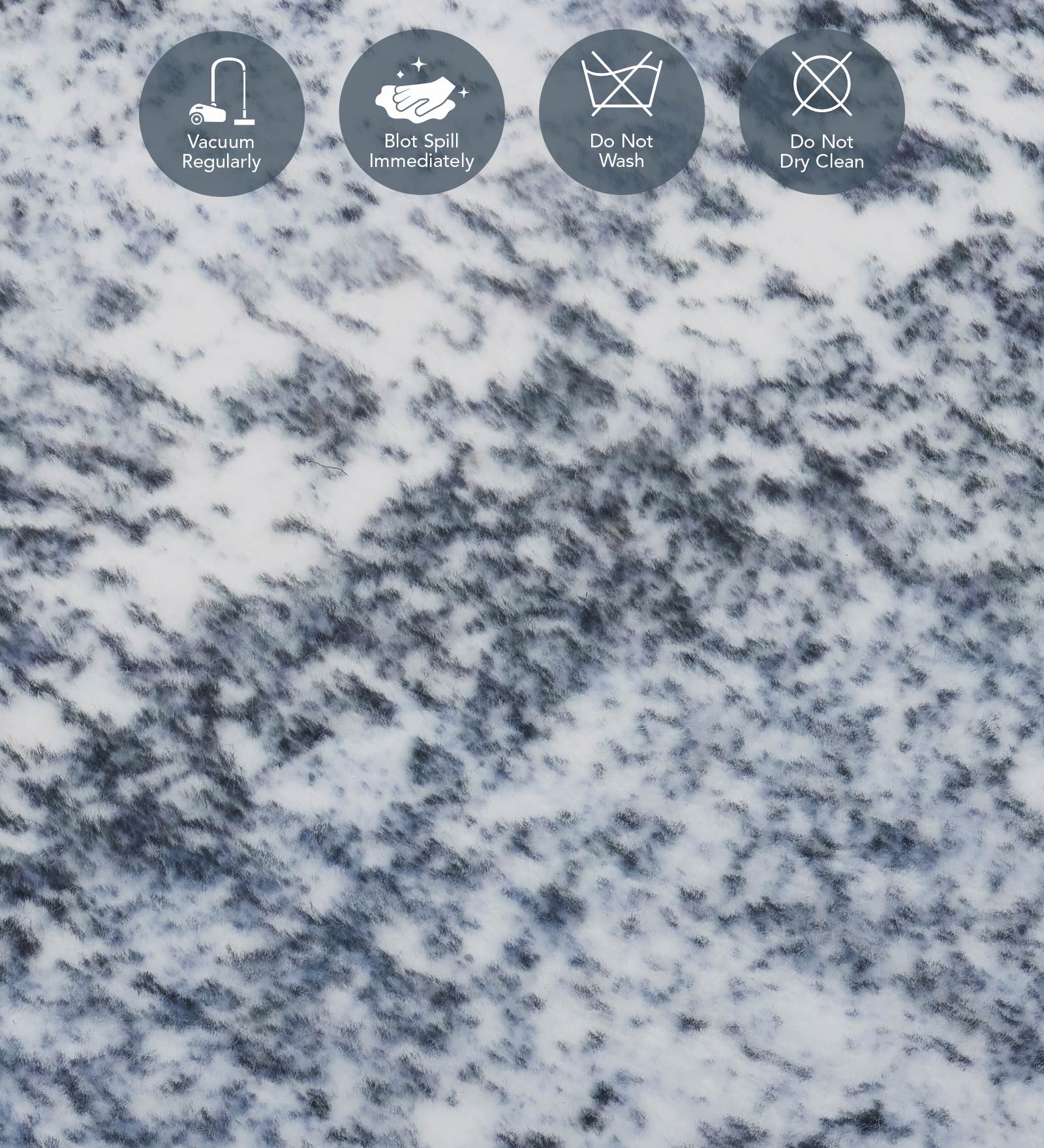 Jura Abstract Carpet Blue and Cream