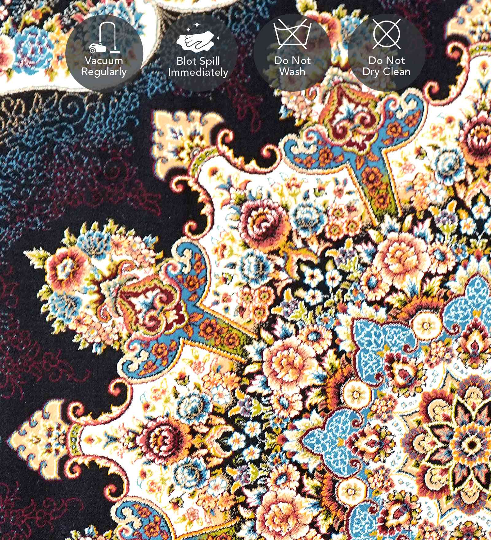 Shiraz 2 Classical Carpet Navy