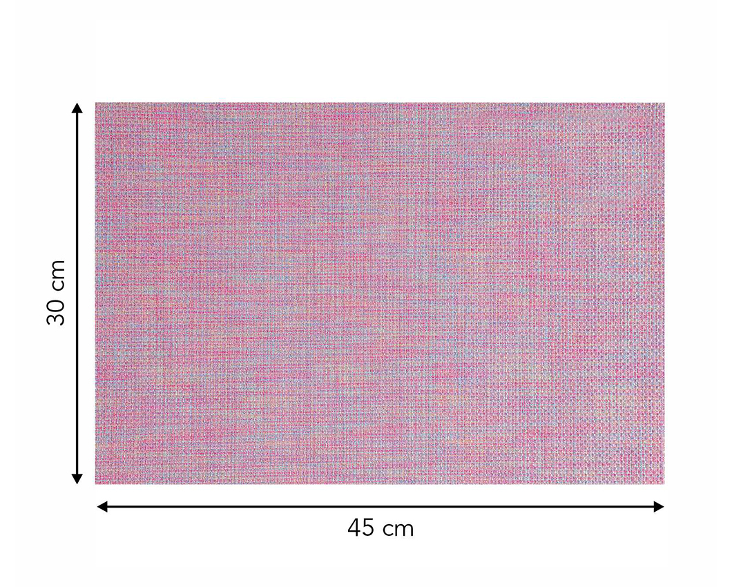 OBSESSIONS Heat Resistant and Washable Table Mat Pink