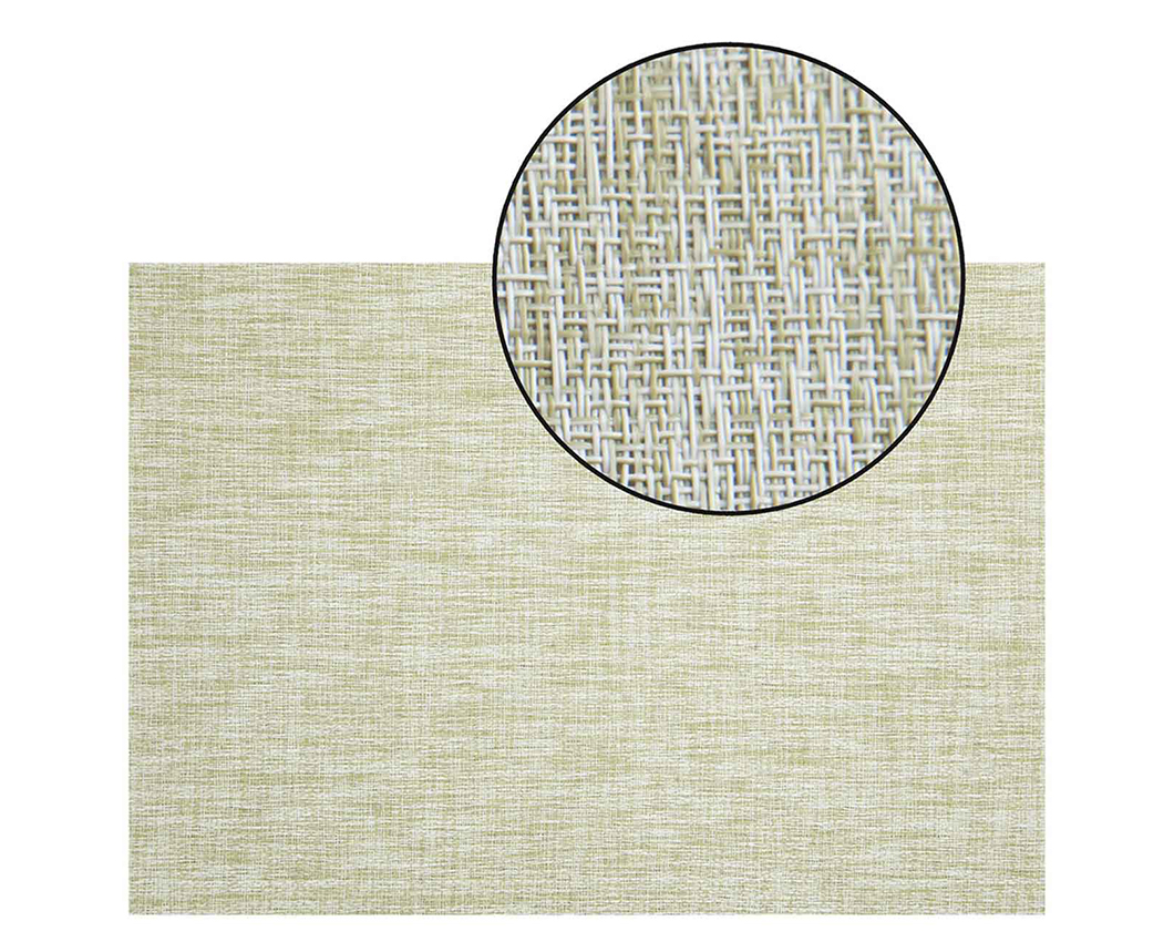 OBSESSIONS Heat Resistant and Washable Table Mat Olive