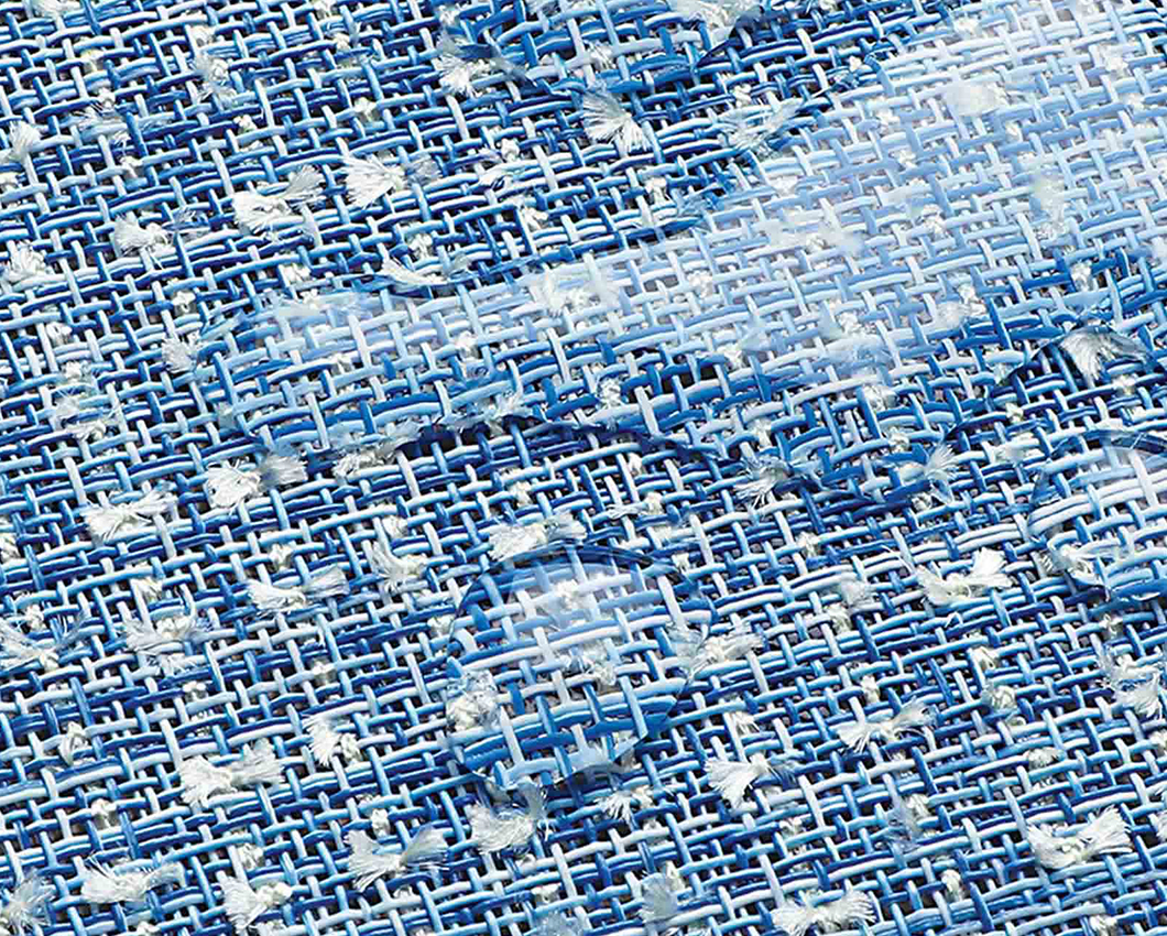 OBSESSIONS Heat Resistant and Washable Table Mat Blue