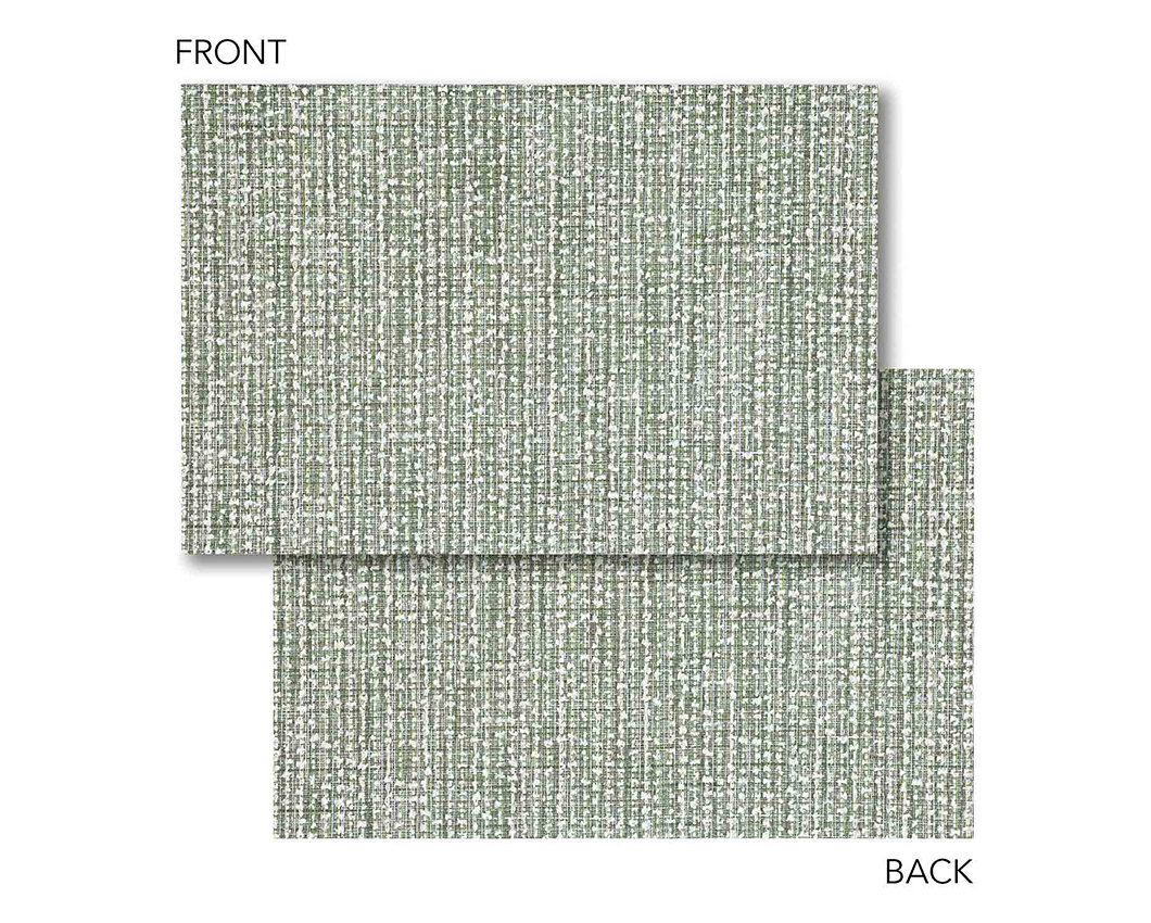 OBSESSIONS Heat Resistant and Washable Table Mat Olive