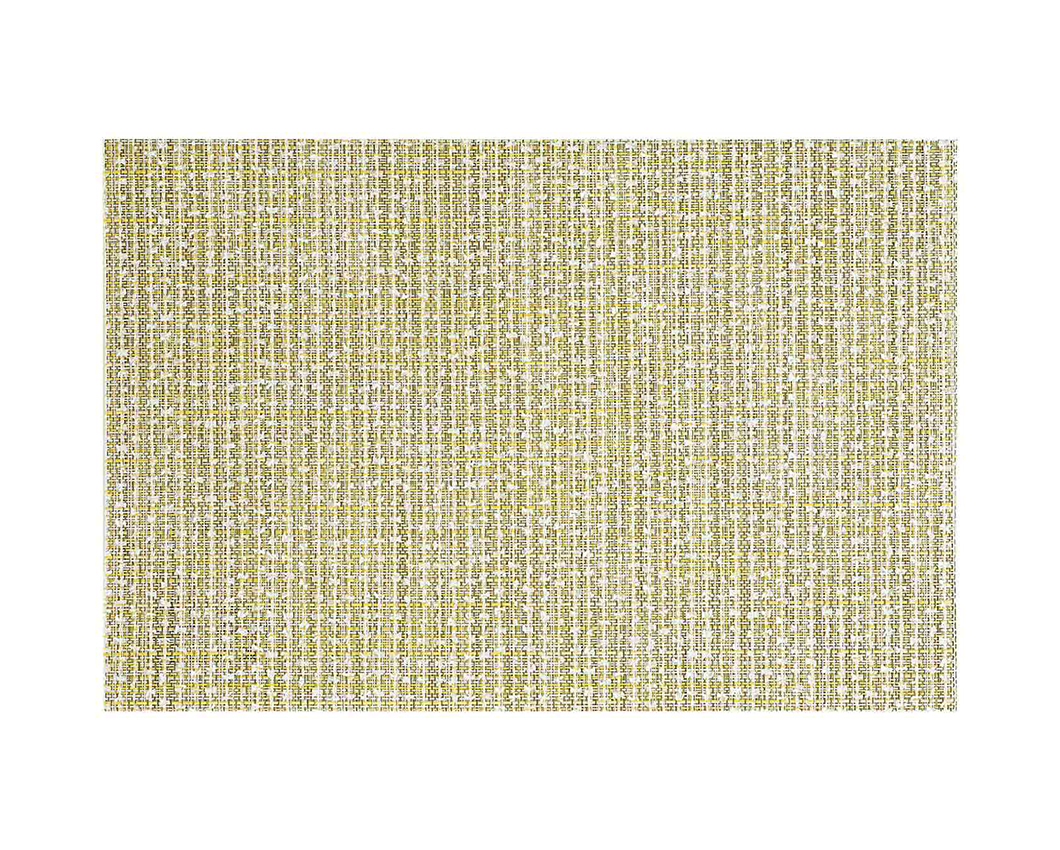 OBSESSIONS Heat Resistant and Washable Table Mat Yellow