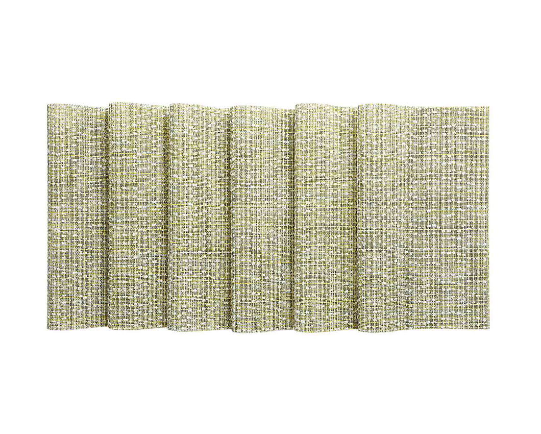 OBSESSIONS Heat Resistant and Washable Table Mat Yellow