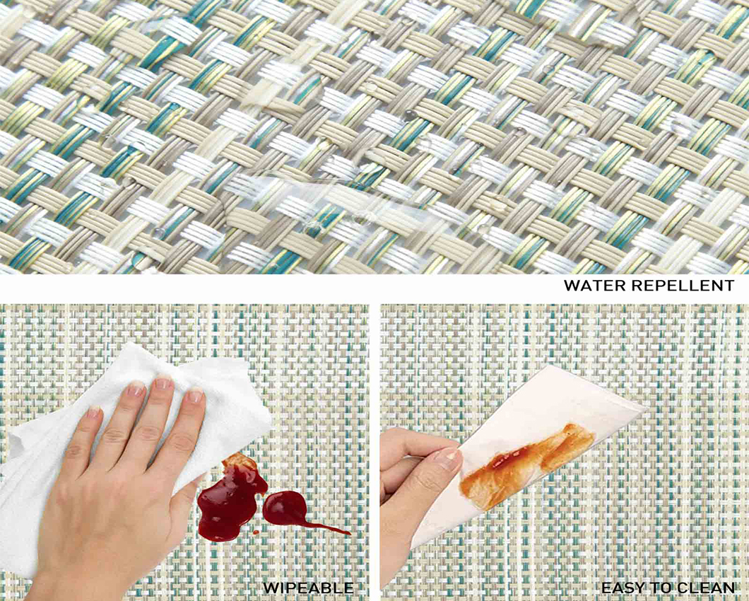 OBSESSIONS Heat Resistant and Washable Table Mat Beige