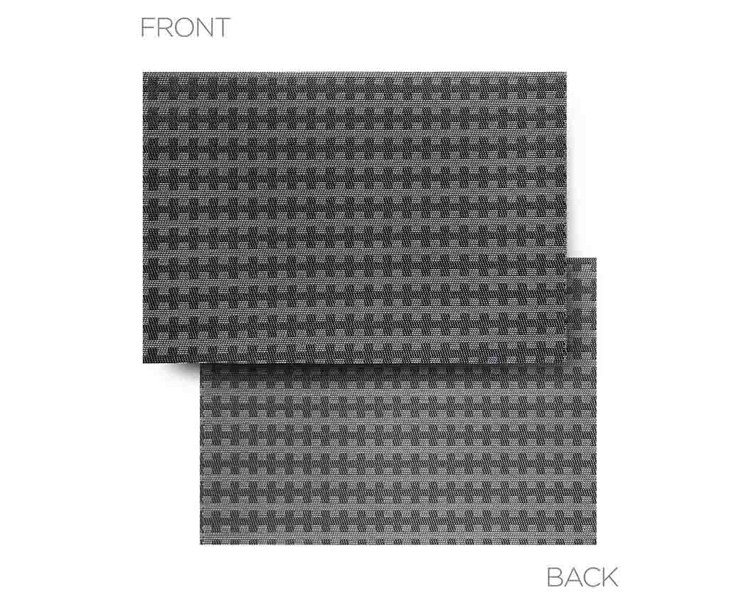 OBSESSIONS Heat Resistant and Washable Table Mat Dark Grey