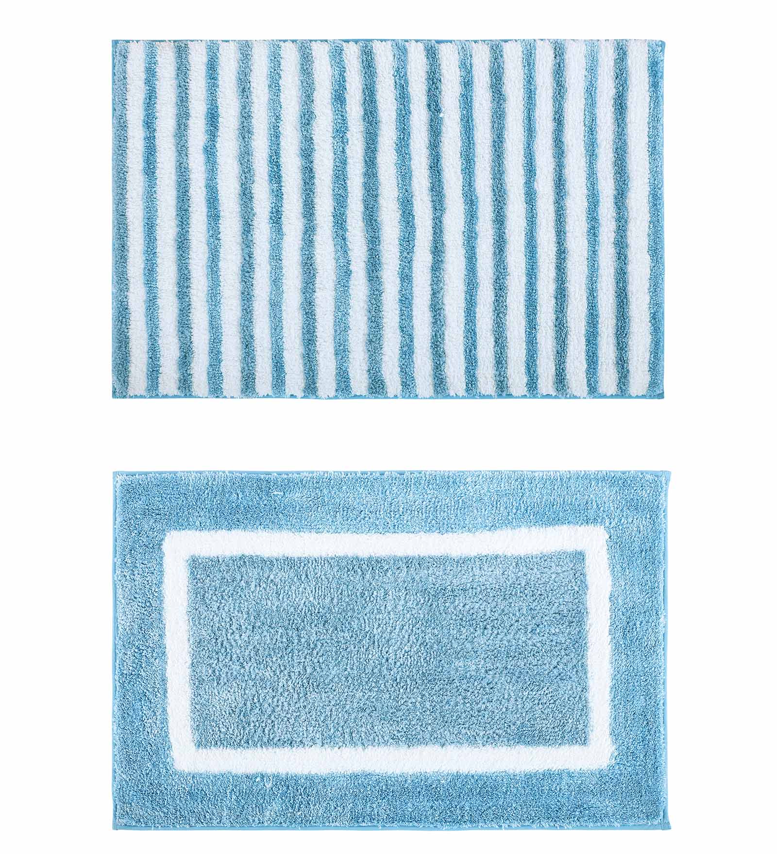 Florence Quick Dry Super soft Bath Mat Teal Blue