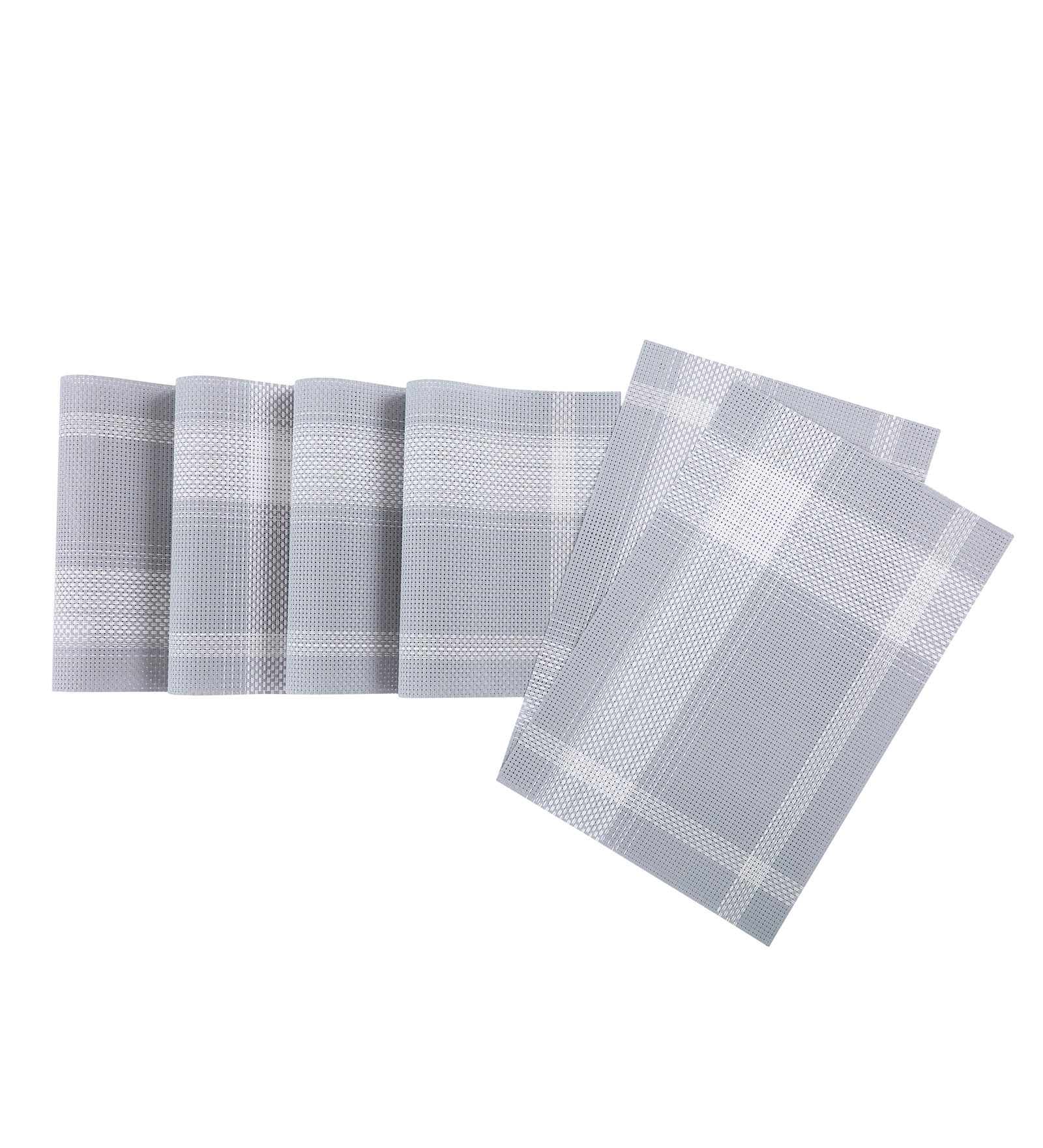 OBSESSIONS Heat Resistant and Washable Table Mat Grey