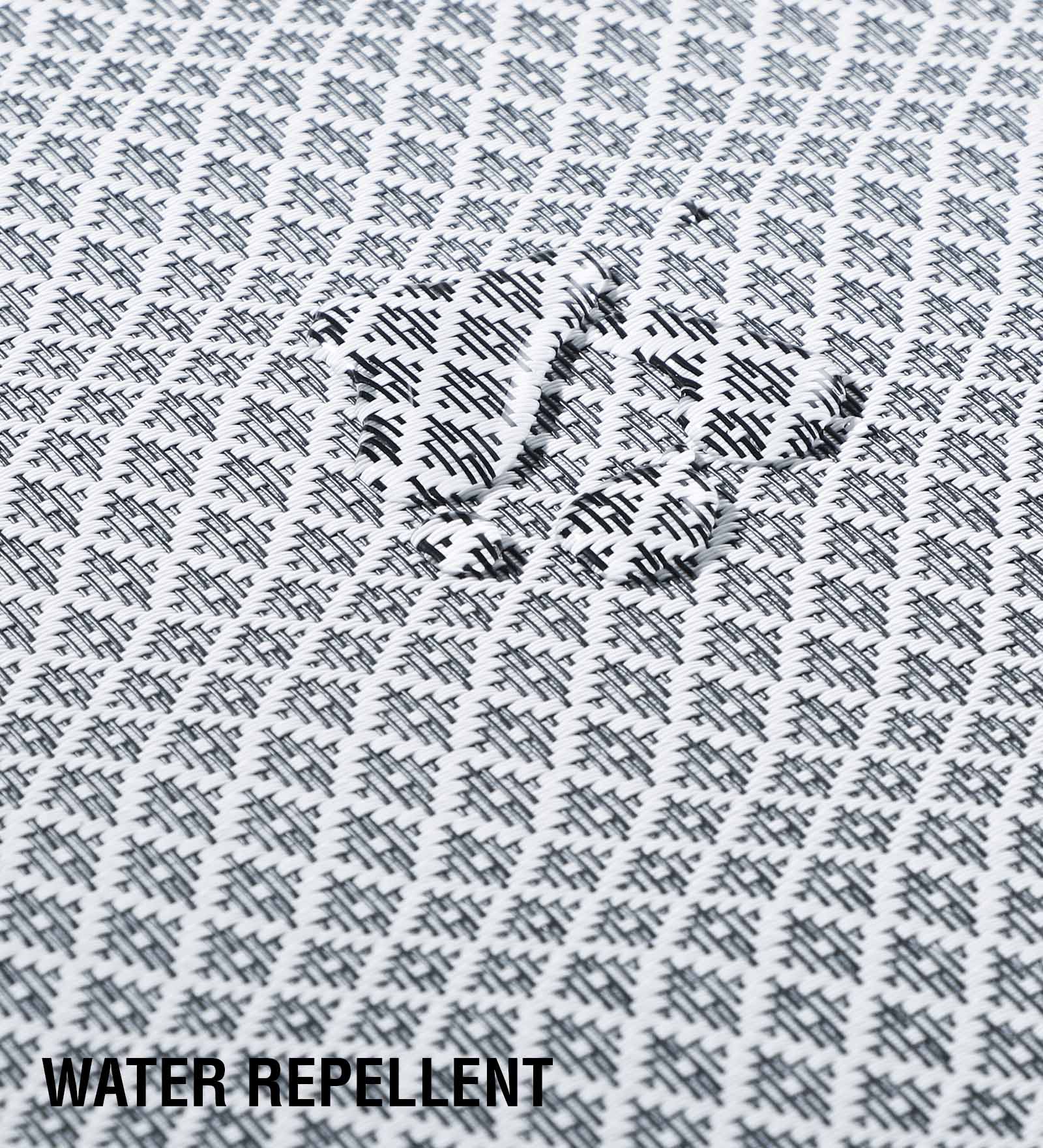 OBSESSIONS Heat Resistant and Washable Table Mat White