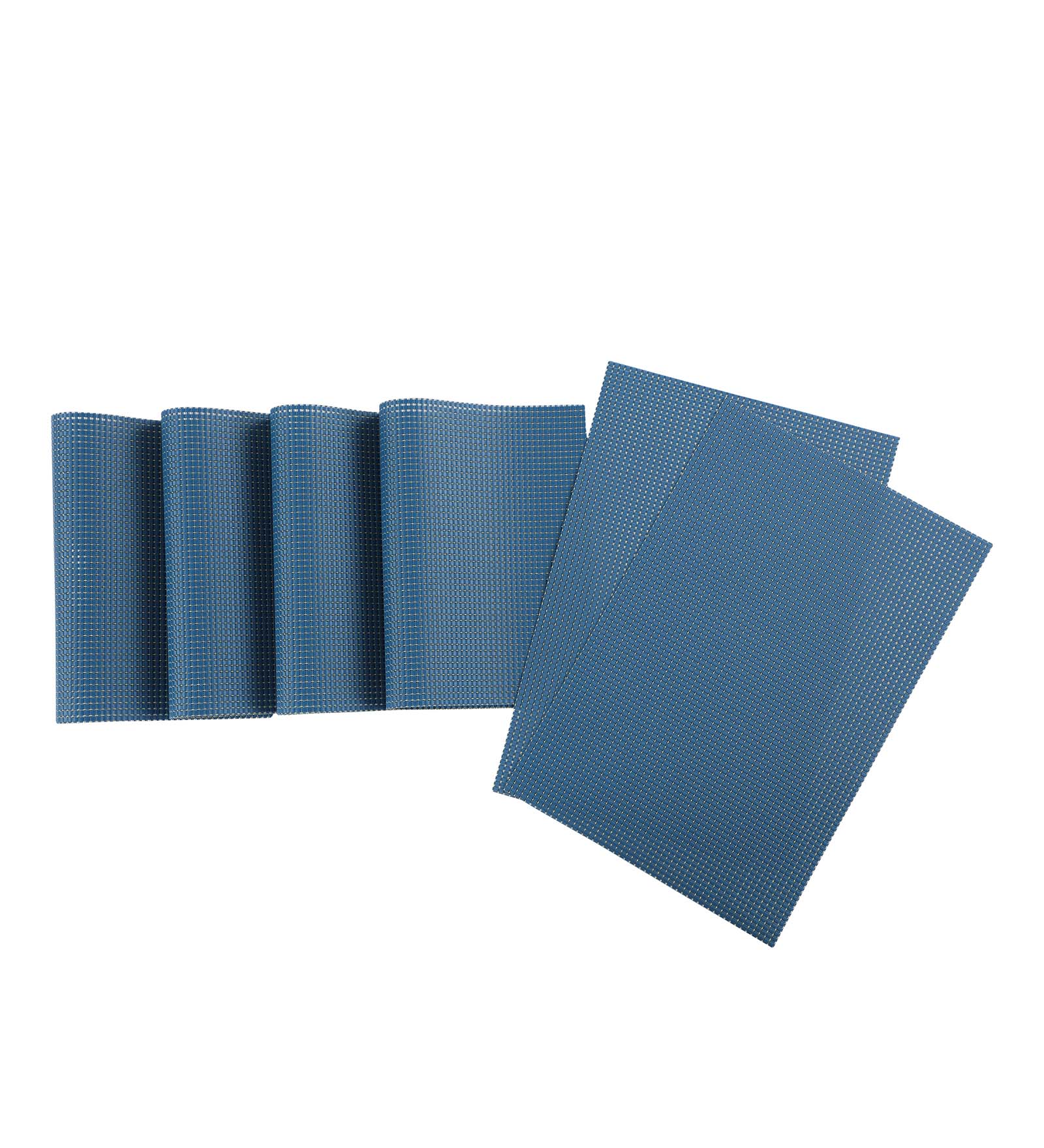 OBSESSIONS Heat Resistant and Washable Table Mat Blue