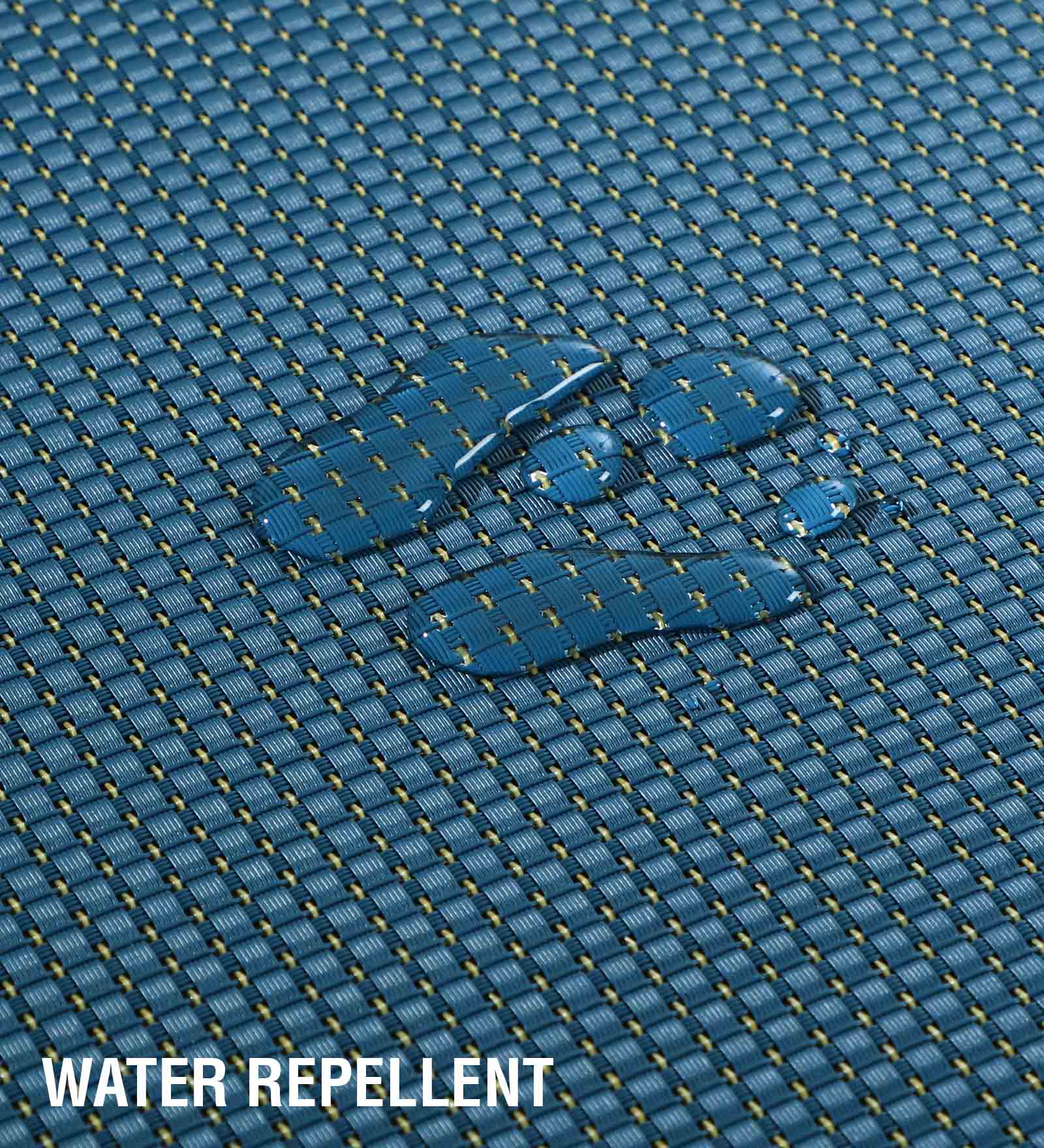 OBSESSIONS Heat Resistant and Washable Table Mat Blue