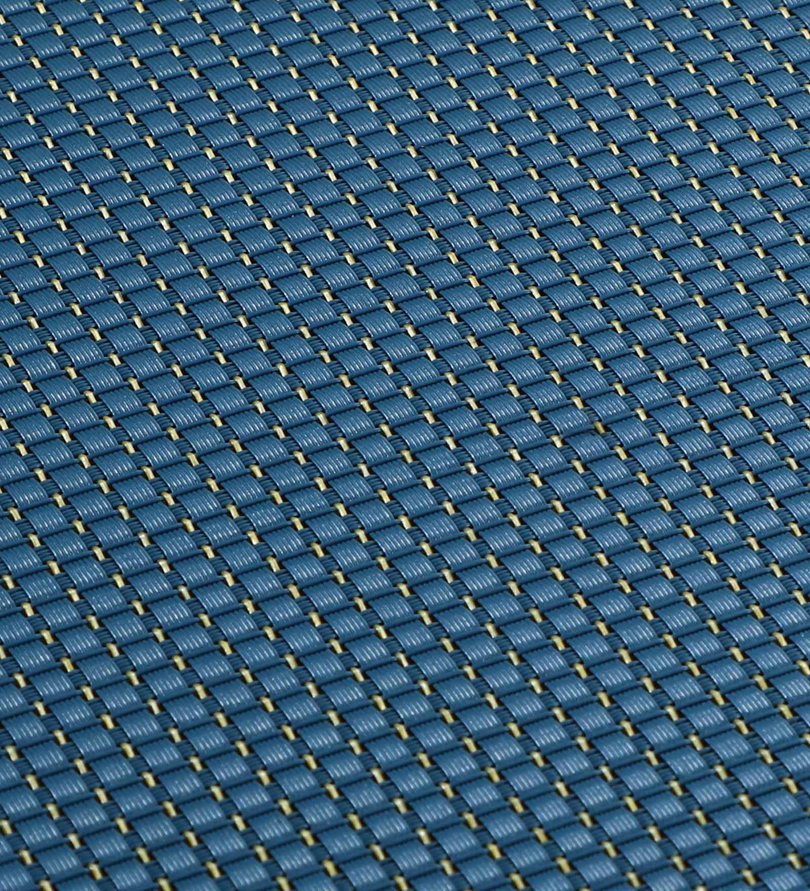 OBSESSIONS Heat Resistant and Washable Table Mat Blue