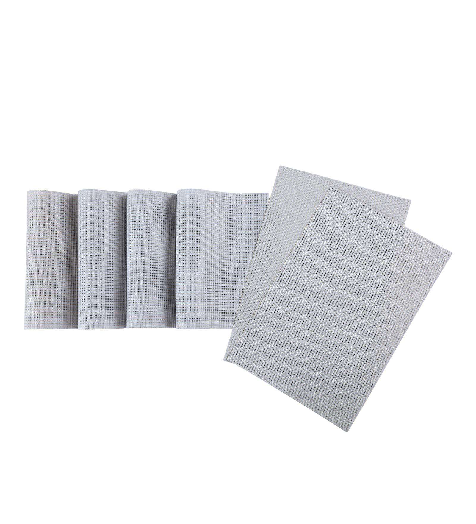 OBSESSIONS Heat Resistant and Washable Table Mat Grey