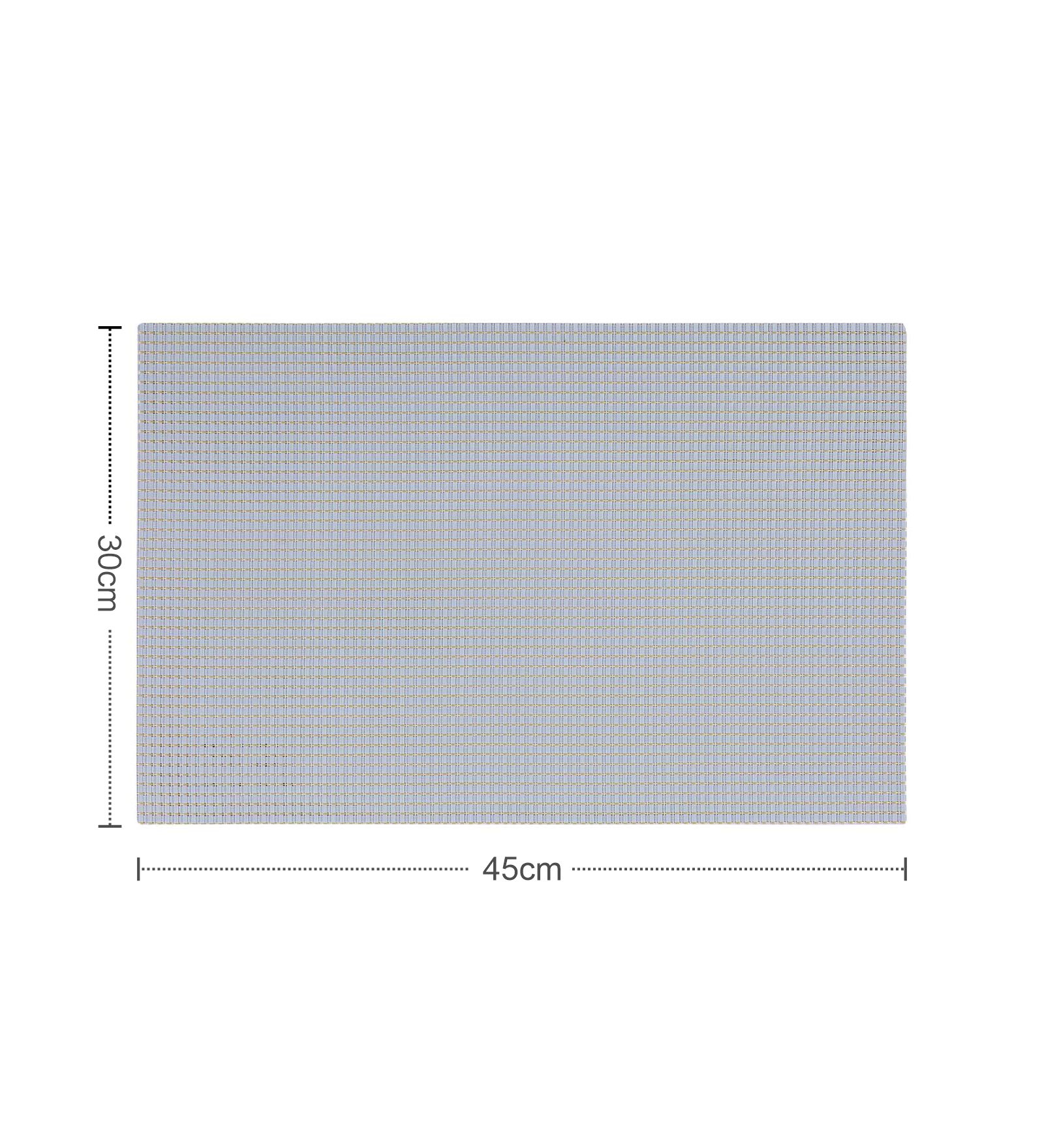 OBSESSIONS Heat Resistant and Washable Table Mat Grey