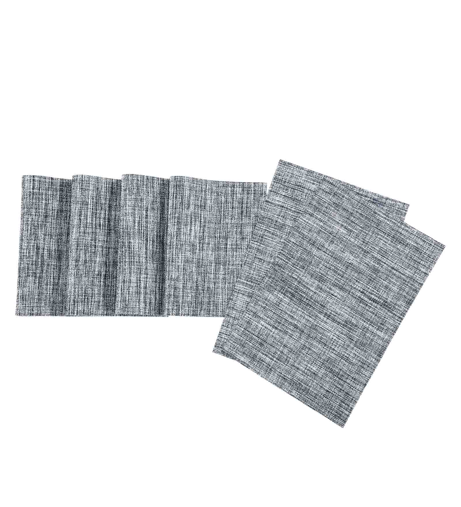 OBSESSIONS Heat Resistant and Washable Table Mat Grey